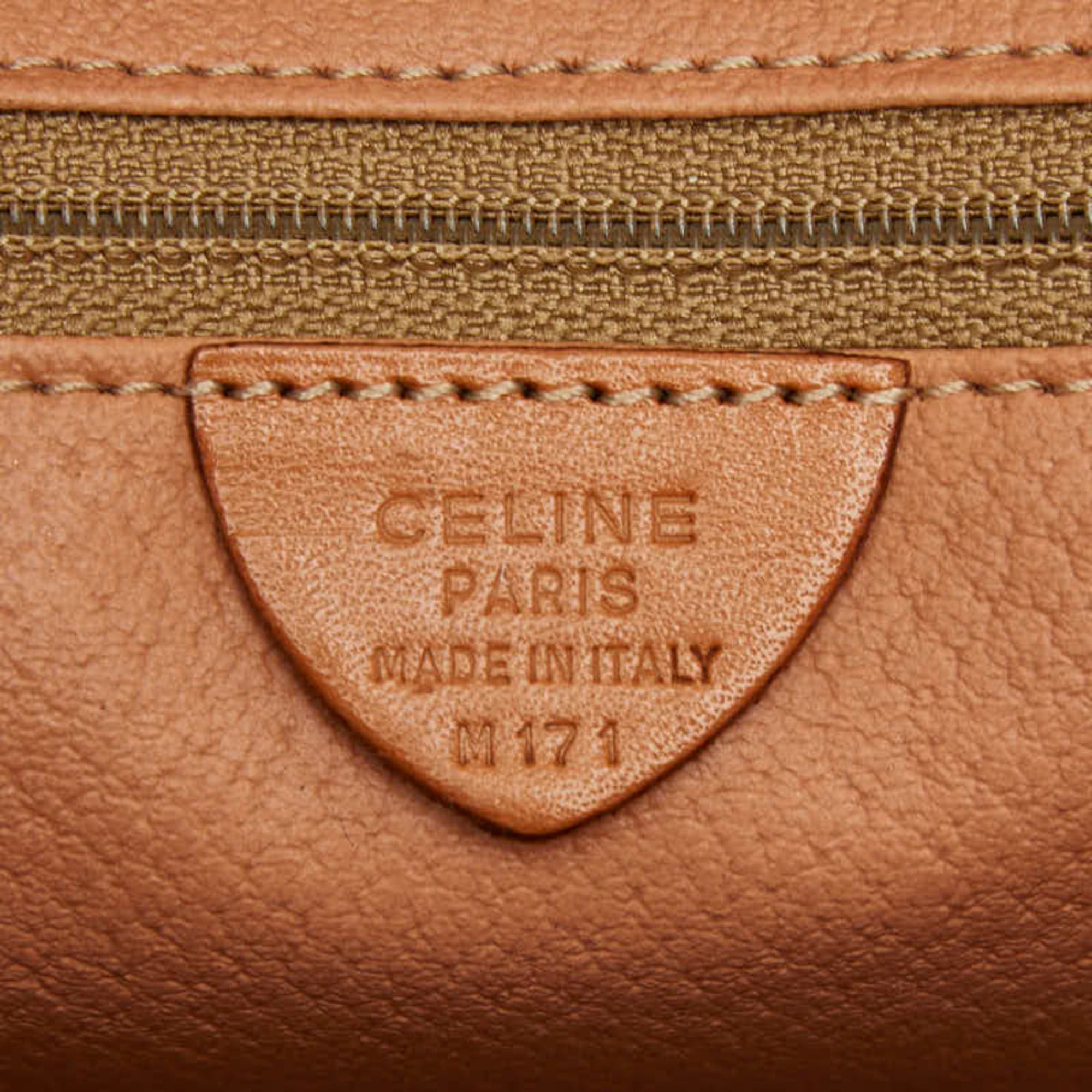 Celine Celine Macadam handbag in brown leather for women. Size ONE SIZE - 14 Thumbnail