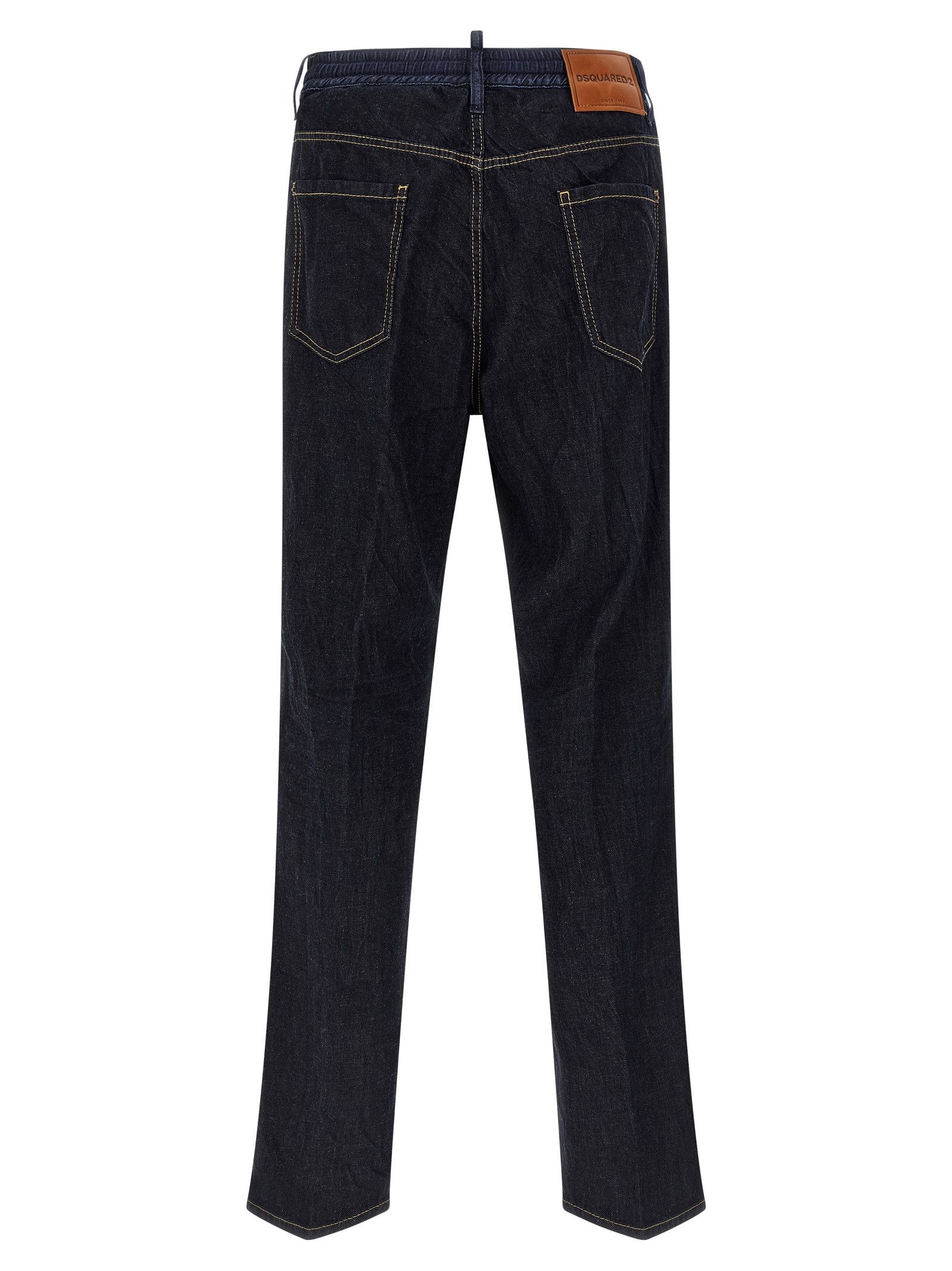 Dsquared2 Crinkled Effect Jeans Size US 36 / EU 52 - 2 Thumbnail