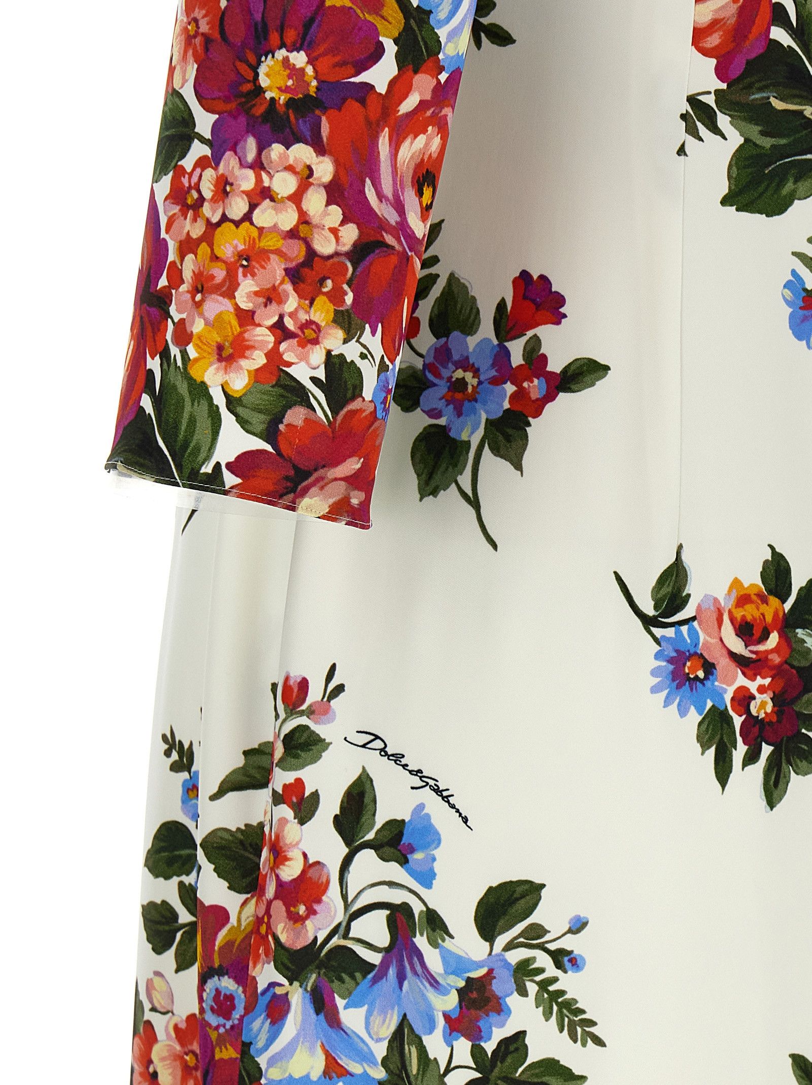 Dolce & Gabbana 'Mazzo Di Fiori' Dress Size S / US 4 / IT 40 - 4 Thumbnail