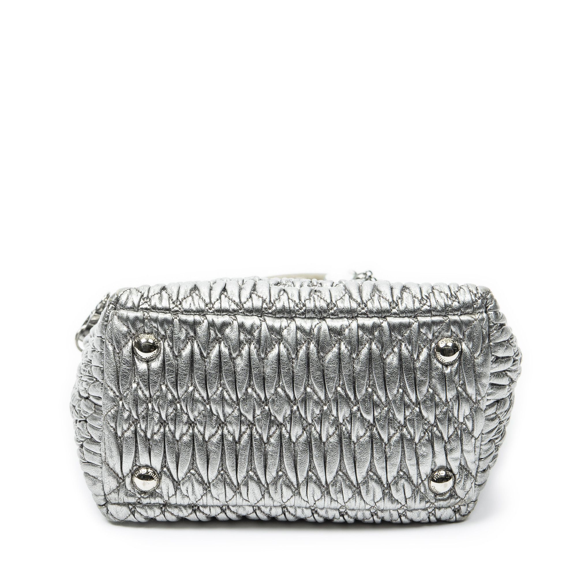 Miu Miu Small Turn Lock Crystal Tote Size ONE SIZE - 6 Thumbnail