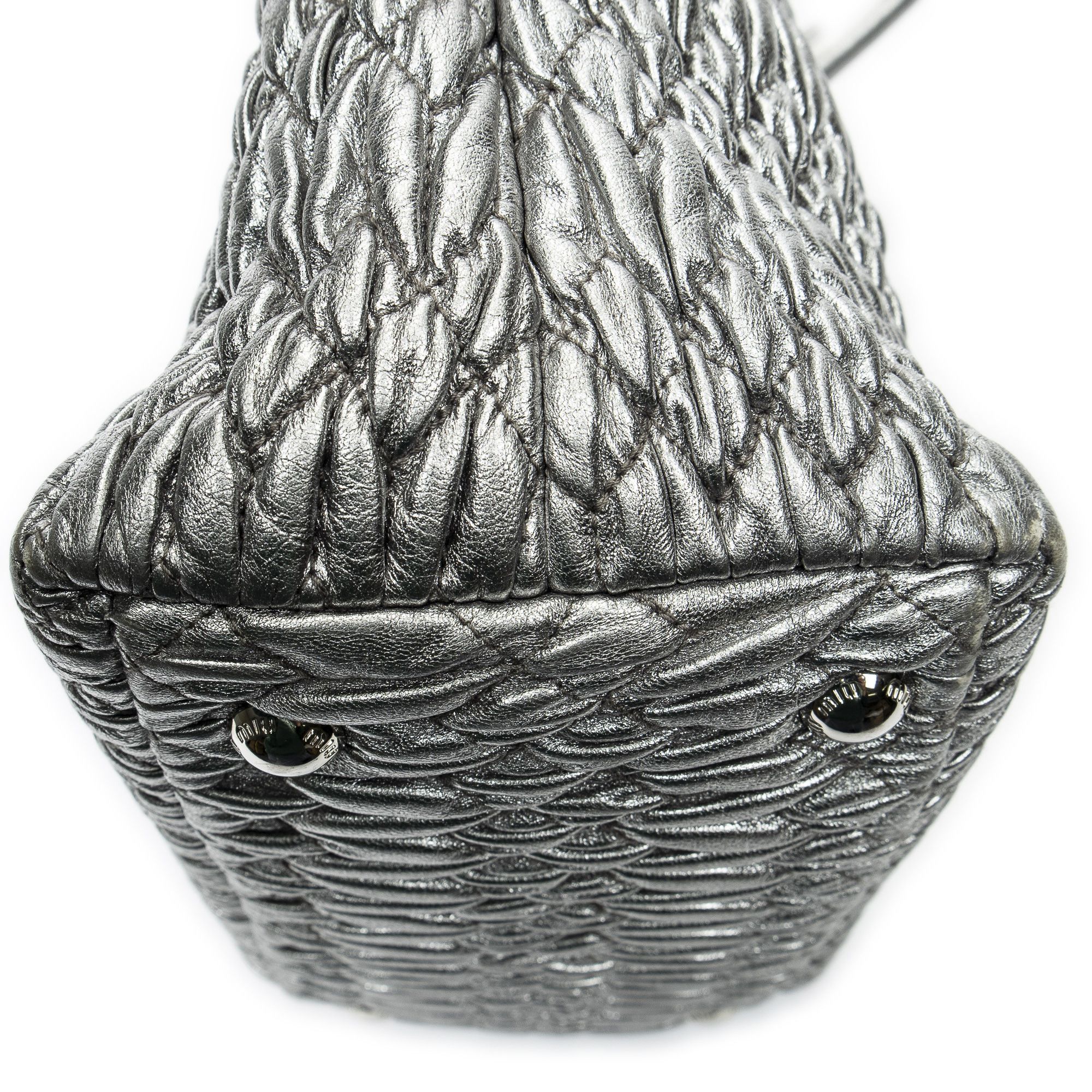 Miu Miu Small Turn Lock Crystal Tote Size ONE SIZE - 8 Thumbnail