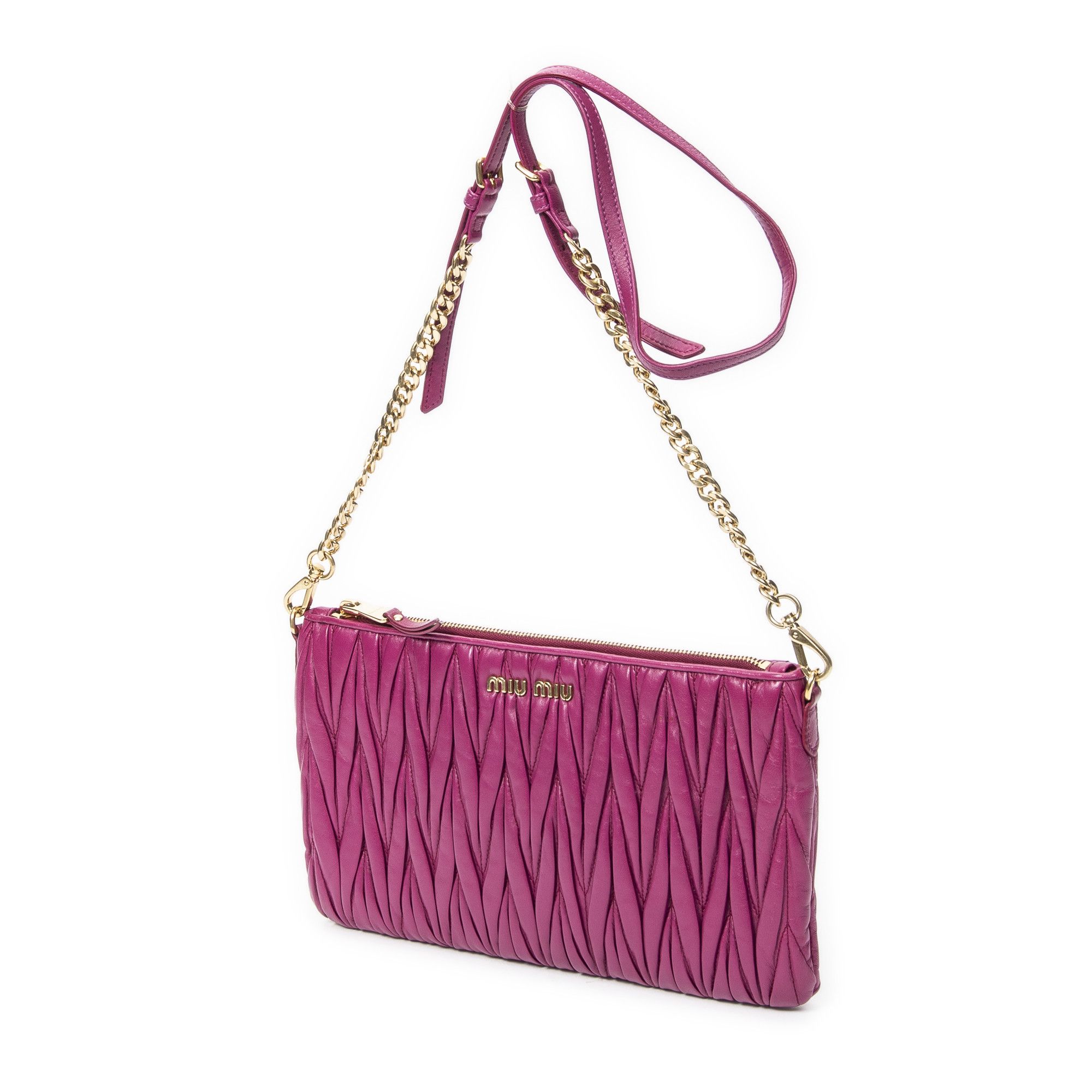 Miu Miu Zip Chain Crossbody Size ONE SIZE - 2 Thumbnail