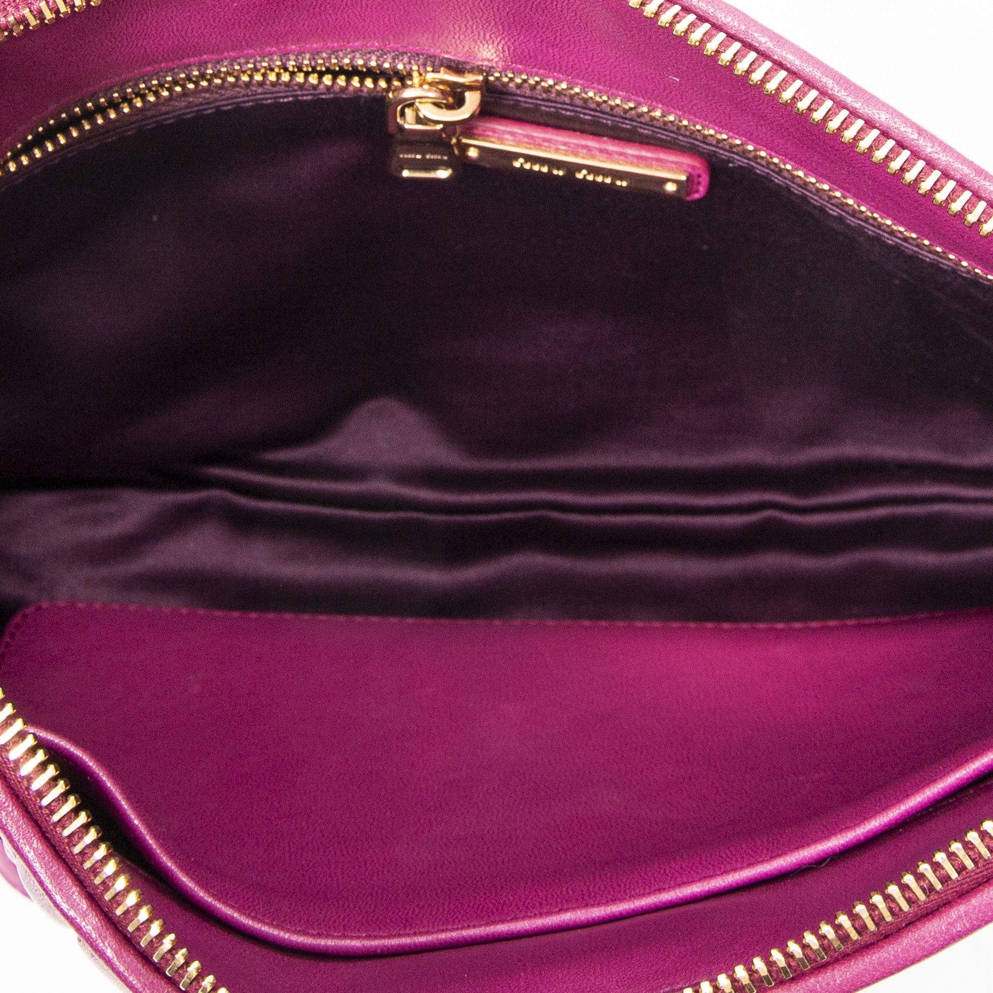 Miu Miu Zip Chain Crossbody Size ONE SIZE - 9 Thumbnail