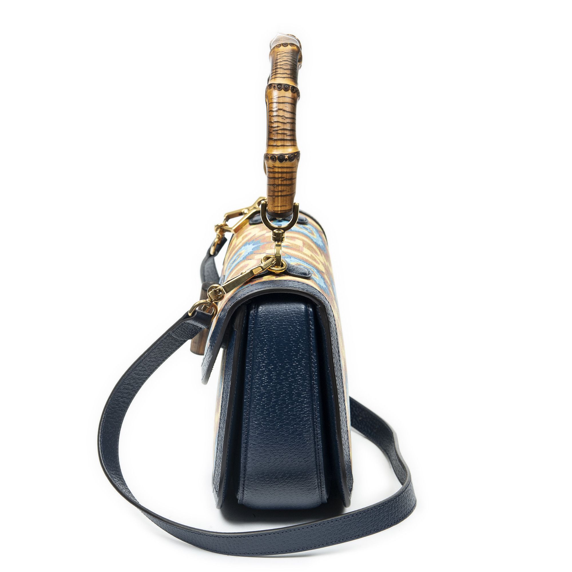 Gucci Medium Centennial Bamboo Top Handle Size ONE SIZE - 3 Thumbnail