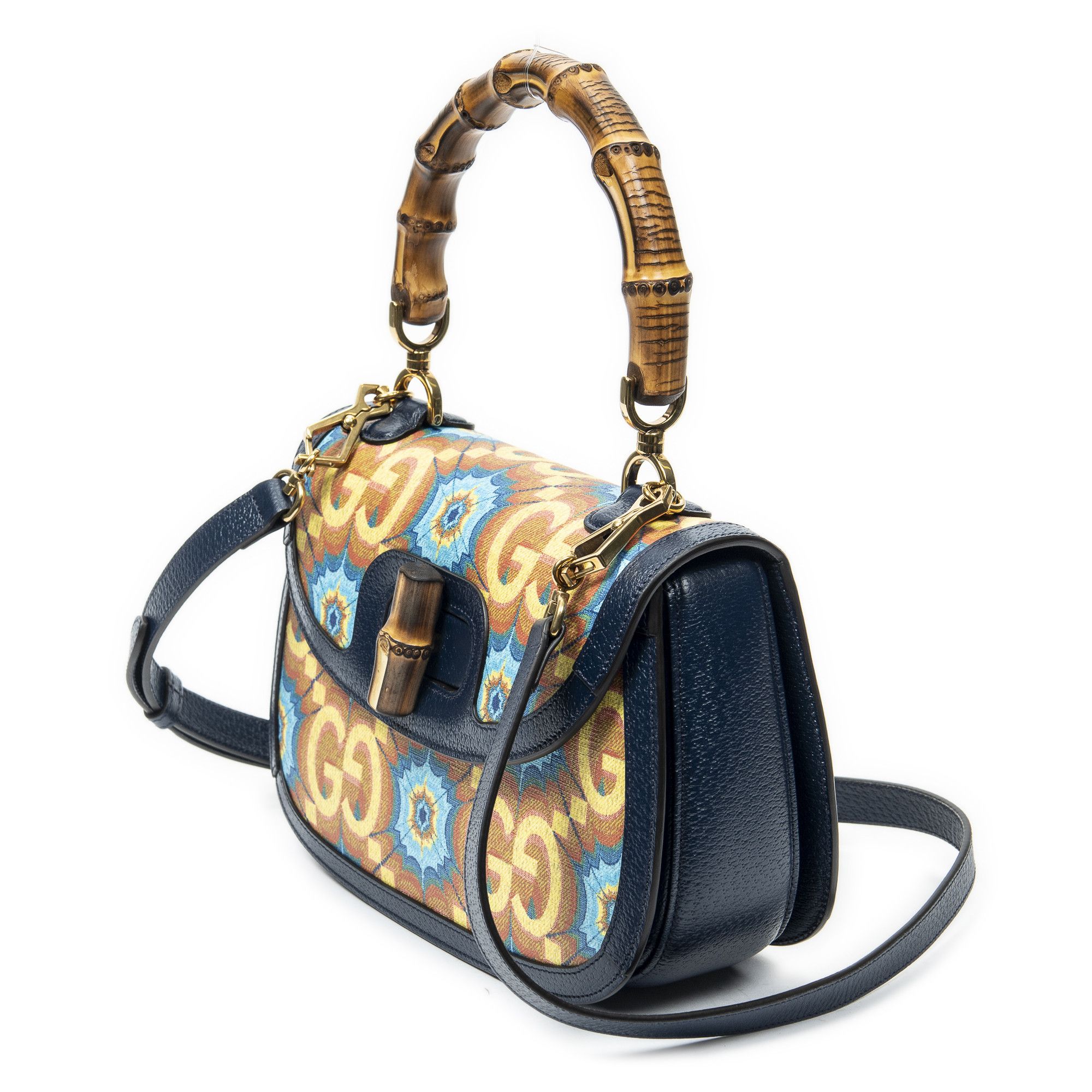 Gucci Medium Centennial Bamboo Top Handle Size ONE SIZE - 2 Thumbnail