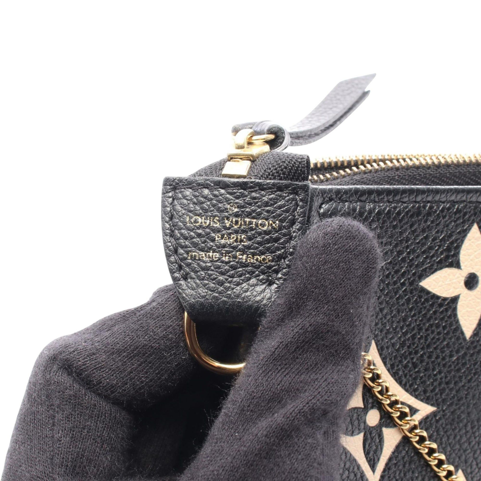 Louis Vuitton Louis Vuitton Bicolor Monogram Empreinte Mini Pochette Accessoires Size ONE SIZE - 4 Thumbnail