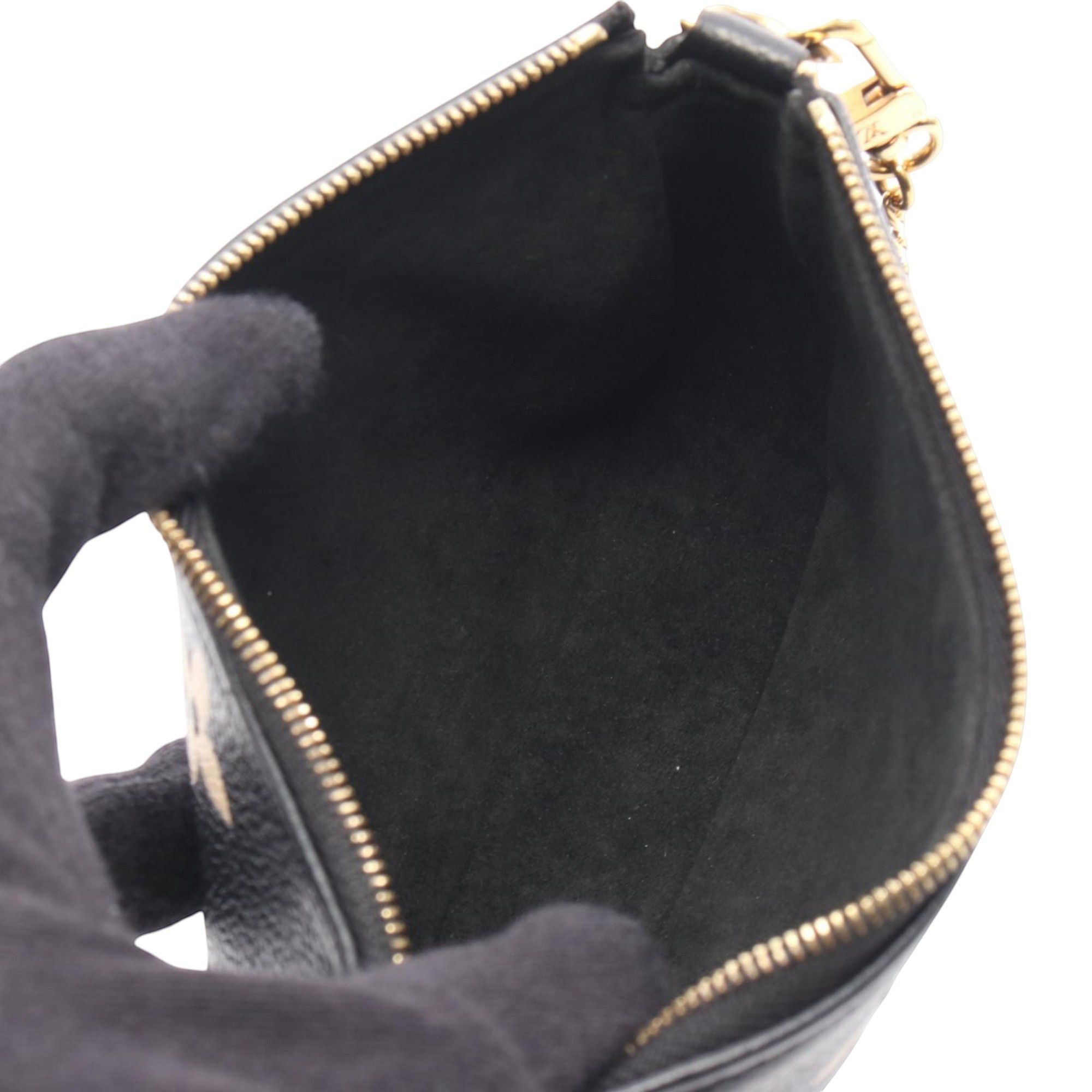 Louis Vuitton Louis Vuitton Bicolor Monogram Empreinte Mini Pochette Accessoires Size ONE SIZE - 3 Thumbnail