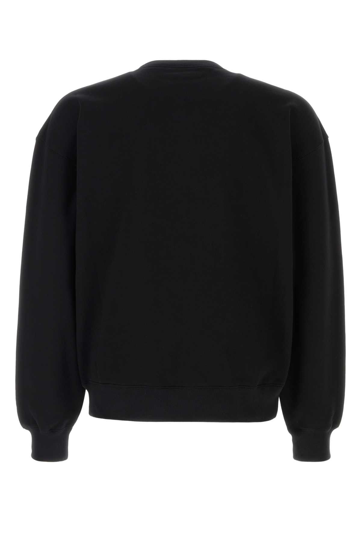 Gucci Black Cotton Sweatshirt Size US M / EU 48-50 / 2 - 2 Thumbnail
