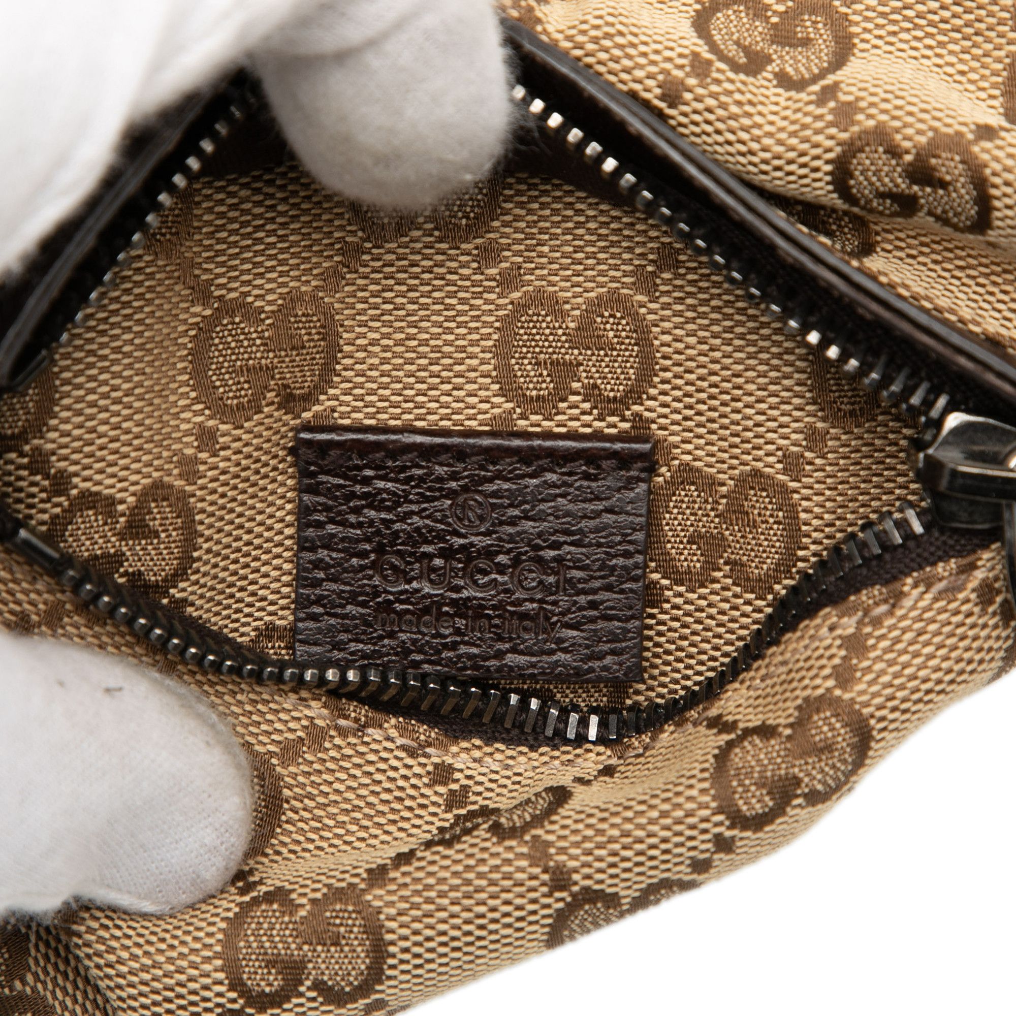 Gucci Gucci GG Canvas Double Pocket Belt Bag Size ONE SIZE - 5 Thumbnail