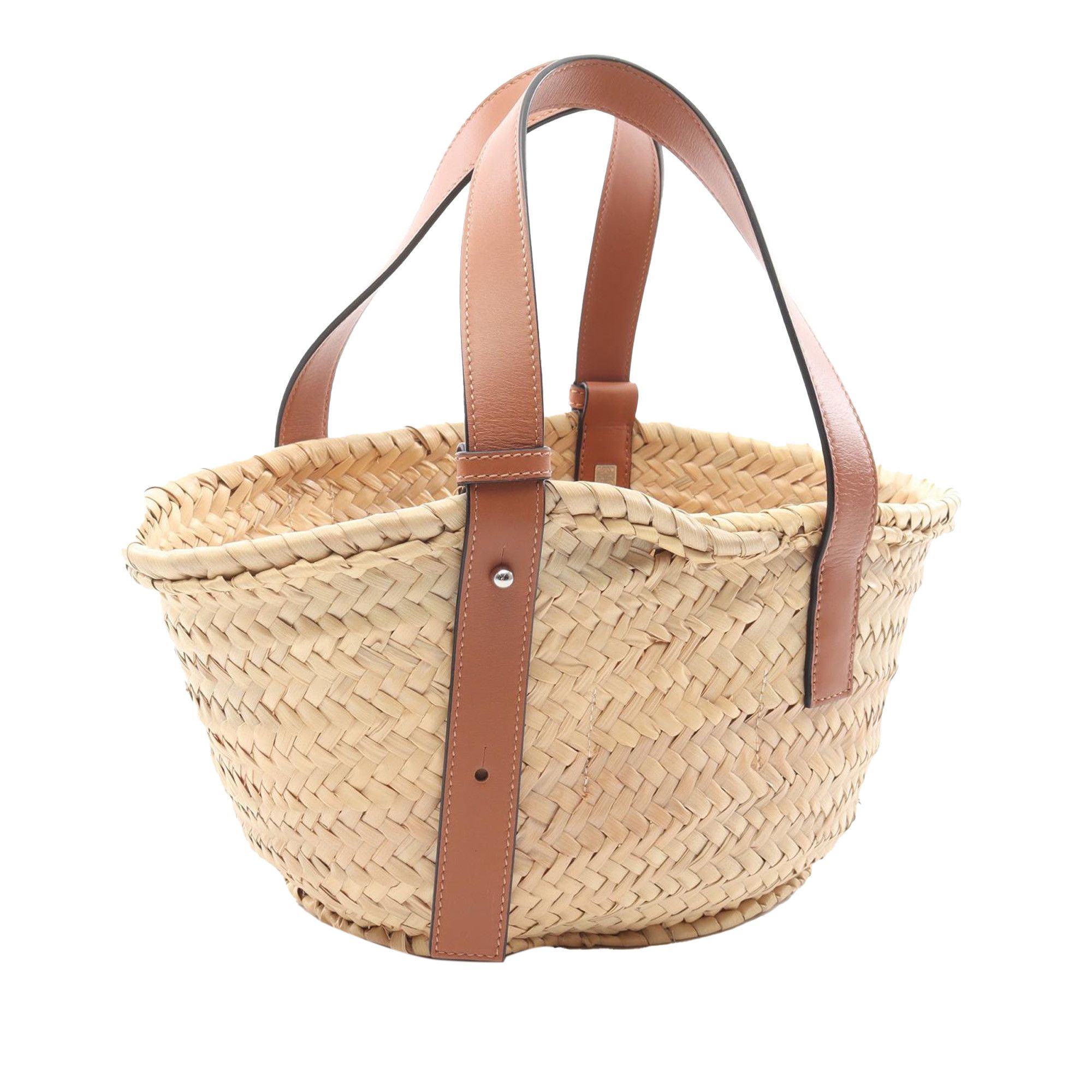 Loewe LOEWE Studio Ghibli My Neighbor Totoro Small Raffia Dust Bunnies Basket Tote Size ONE SIZE - 2 Thumbnail