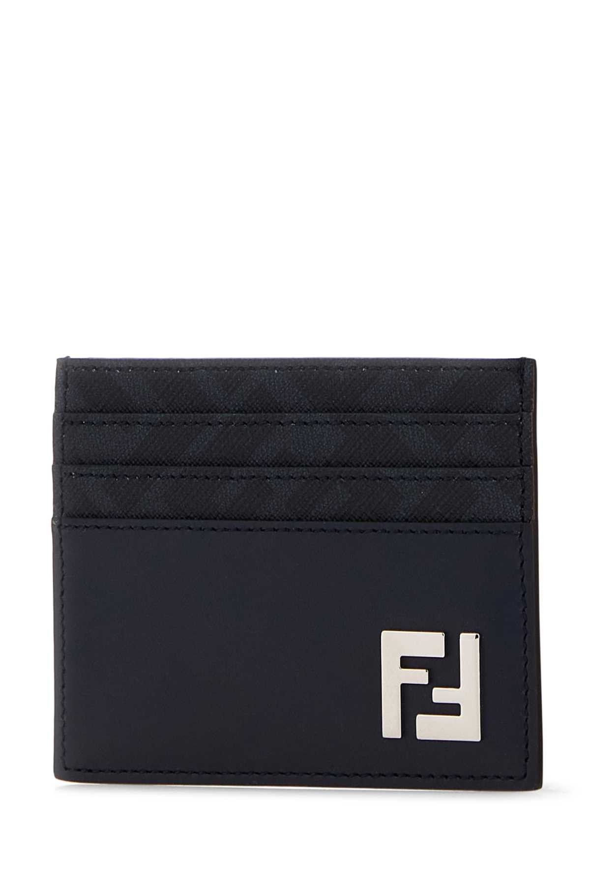 Fendi Midnight Blue Card Holder Size ONE SIZE - 2 Thumbnail