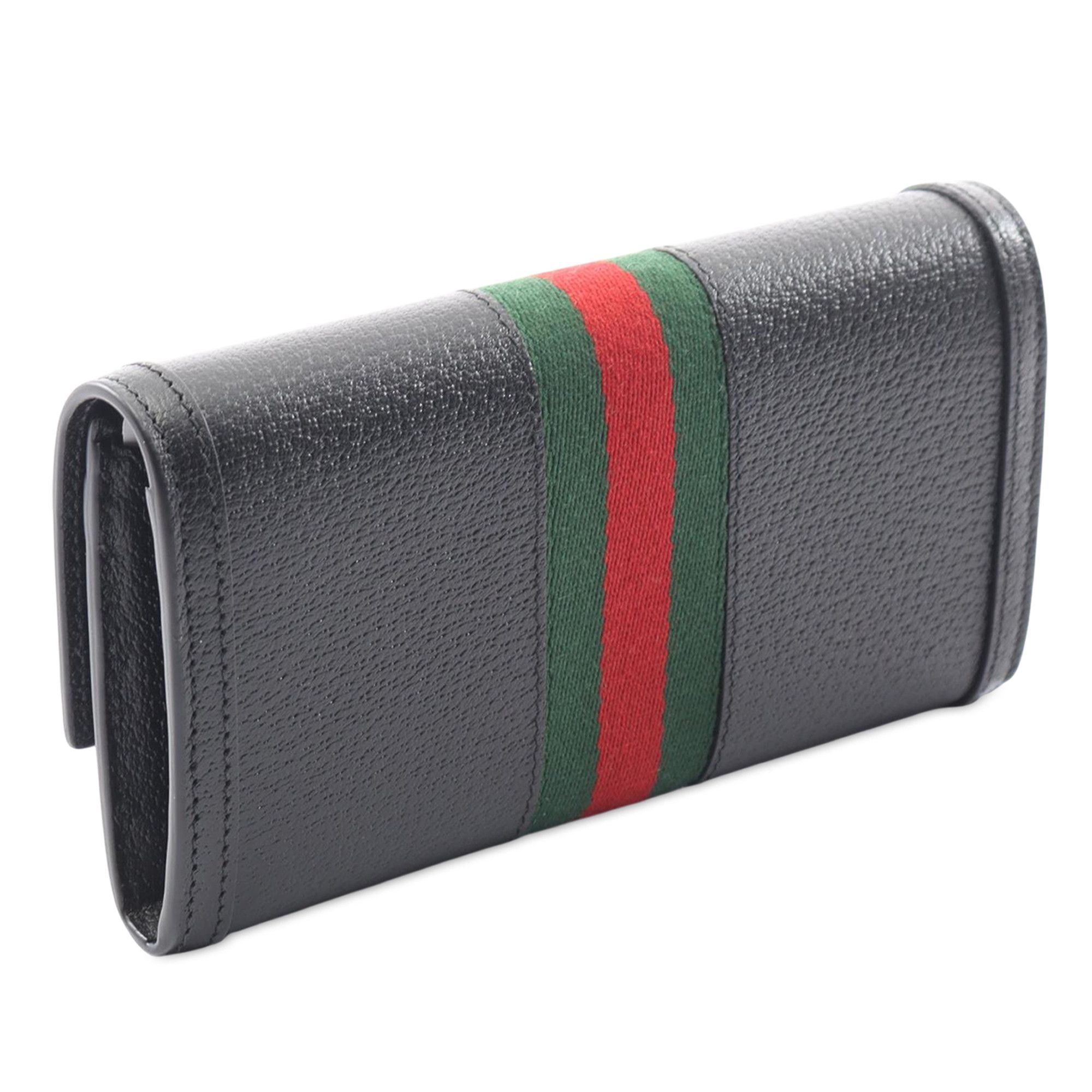 Gucci Gucci Leather Web Ophidia Long Wallet Size ONE SIZE - 2 Thumbnail