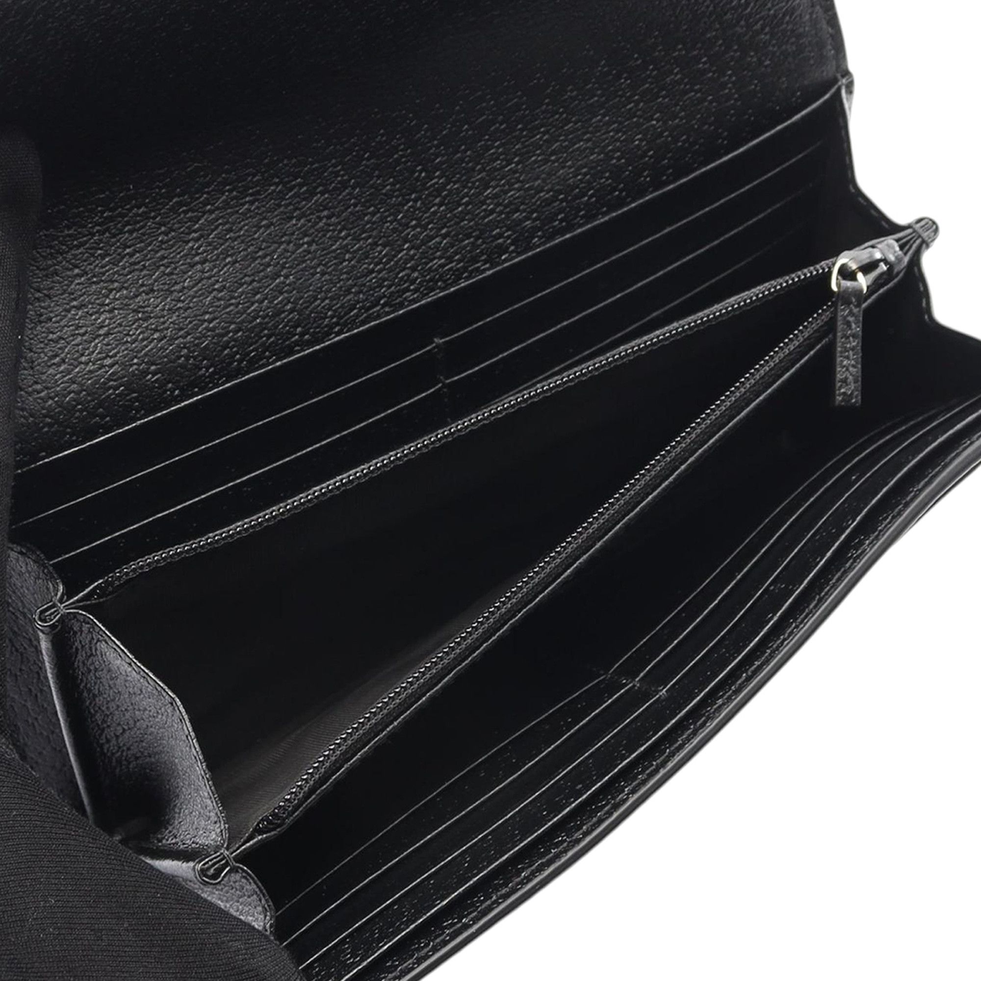 Gucci Gucci Leather Web Ophidia Long Wallet Size ONE SIZE - 3 Thumbnail