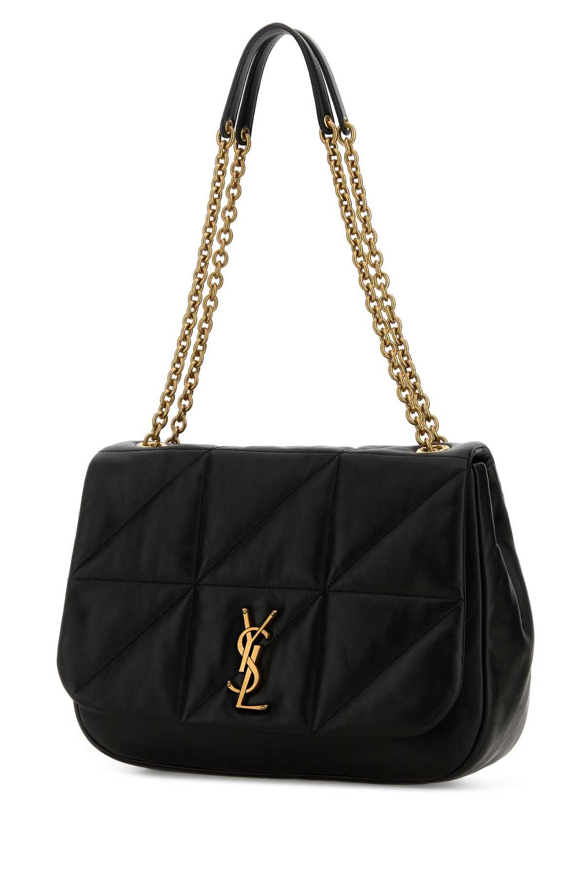 Saint Laurent Paris Black Nappa Leather Medium Jamie 4.3 Shoulder Bag Size ONE SIZE - 2 Thumbnail