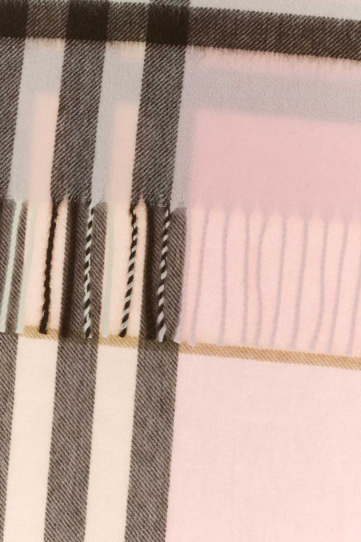 Burberry Embroidered Cashmere Scarf Size ONE SIZE - 2 Thumbnail