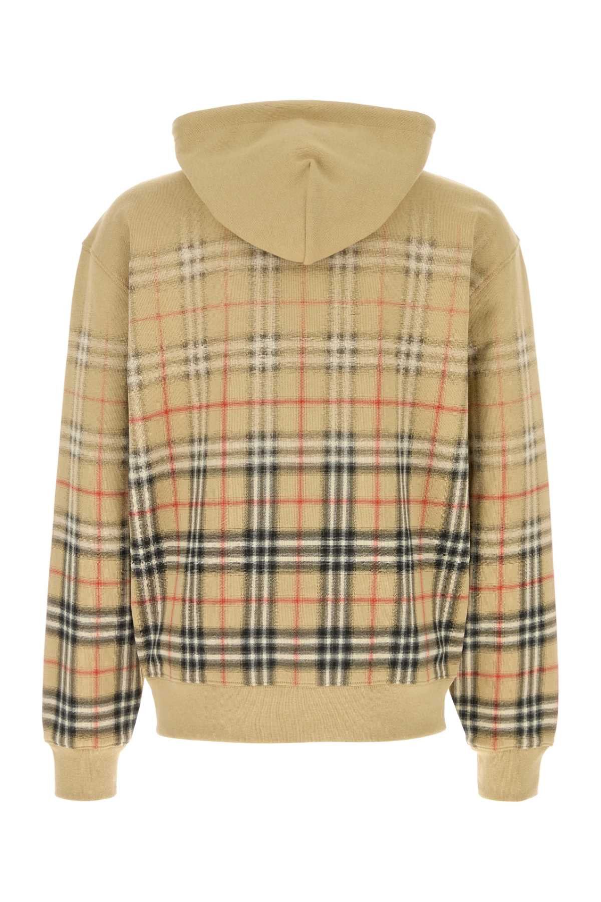 Burberry Beige Cotton Sweatshirt Size US M / EU 48-50 / 2 - 2 Thumbnail