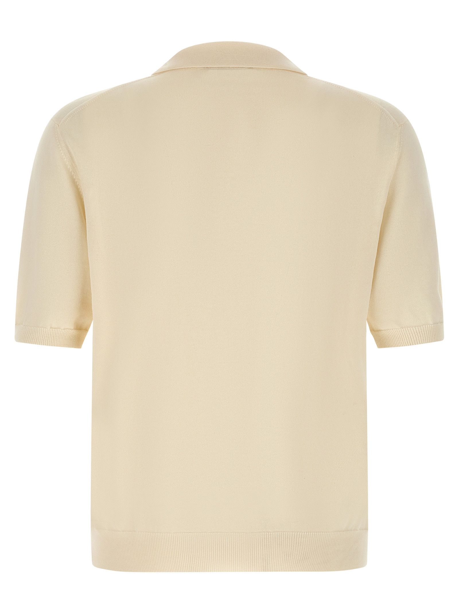 Zanone Cotton Knit Polo Shirt Size US XXL / EU 58 / 5 - 2 Thumbnail