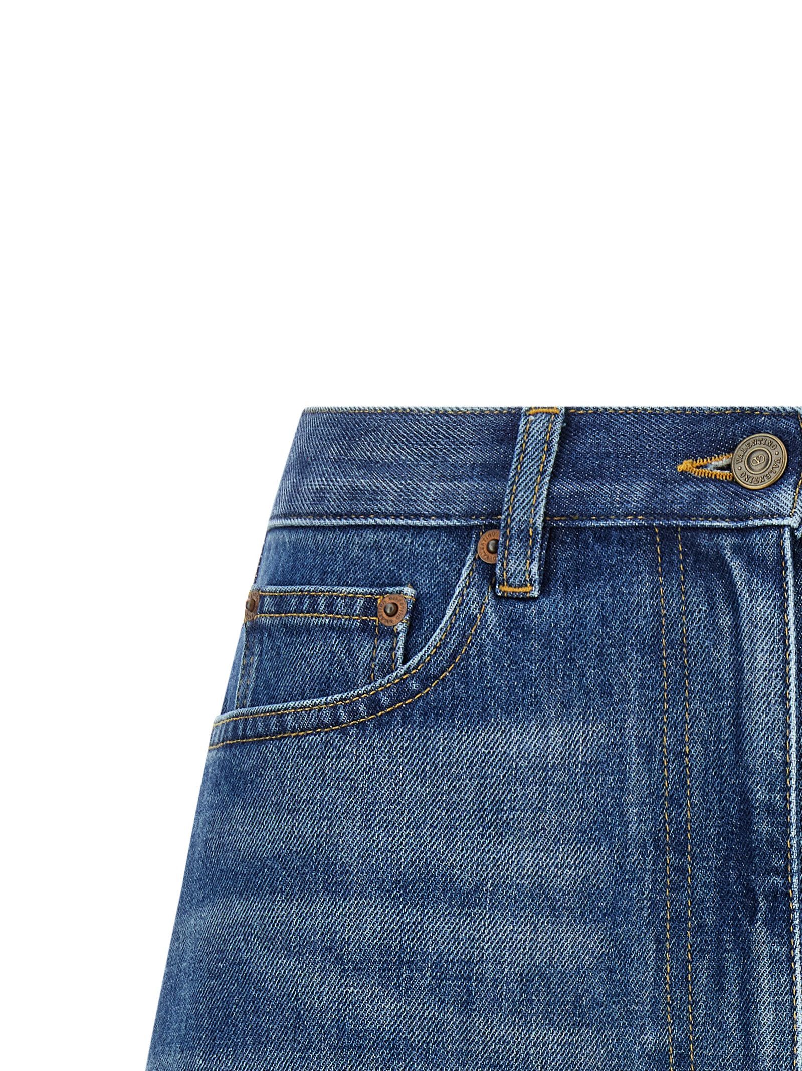 Valentino Valentino Garavani Vgold Shorts Size 25" / US 0 / IT 36 - 3 Thumbnail