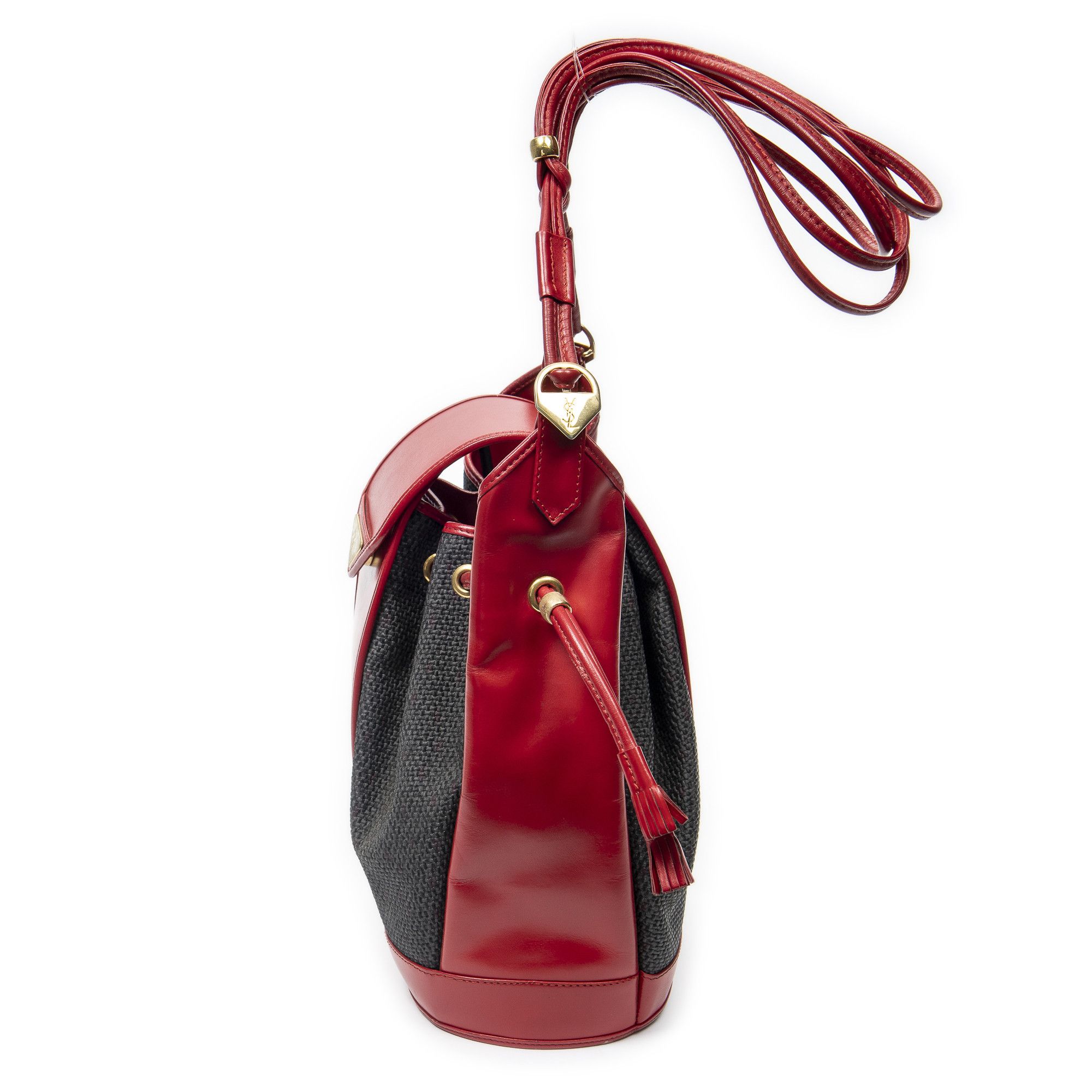 Yves Saint Laurent Vintage Drawstring Bucket Size ONE SIZE - 3 Thumbnail