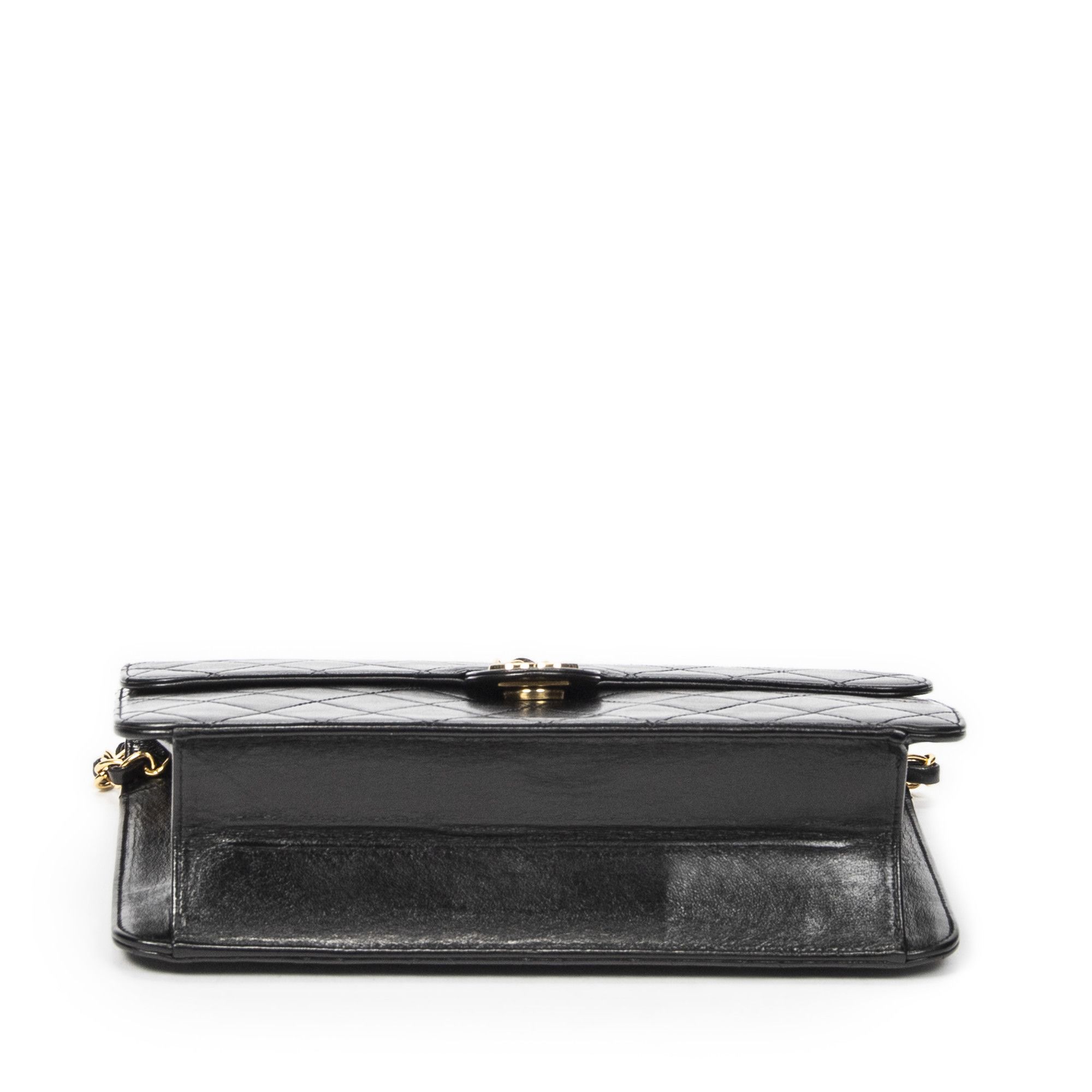 Chanel Vintage Push Lock Straight Flap Size ONE SIZE - 6 Thumbnail