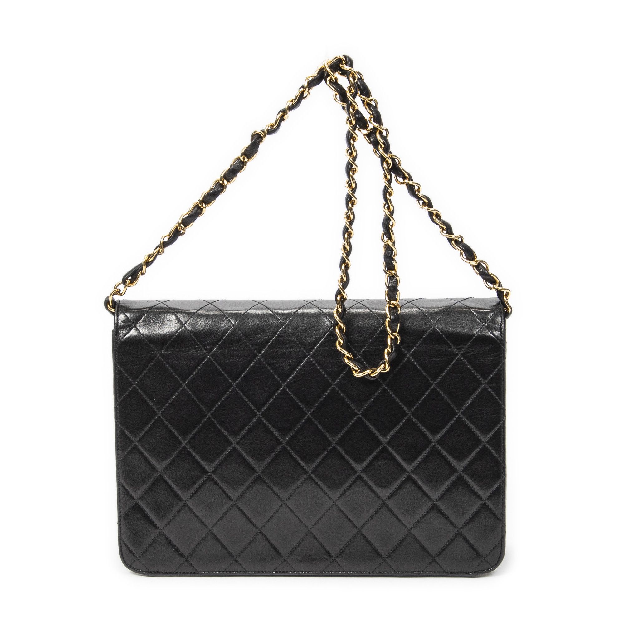 Chanel Vintage Push Lock Straight Flap Size ONE SIZE - 5 Thumbnail