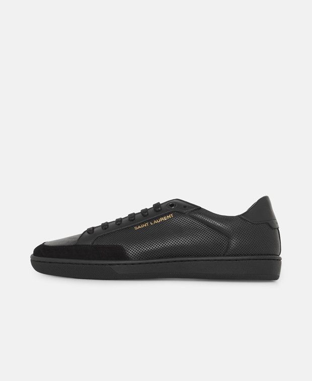 Saint Laurent Paris Nero Sneakers Size US 7 / EU 40 - 4 Thumbnail