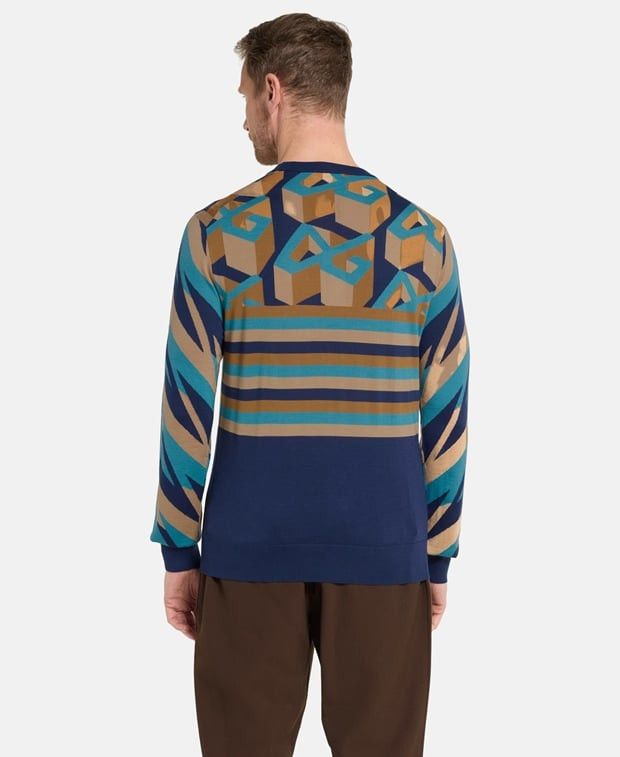 Dolce & Gabbana Wool-silk blend pullover Size US L / EU 52-54 / 3 - 2 Thumbnail