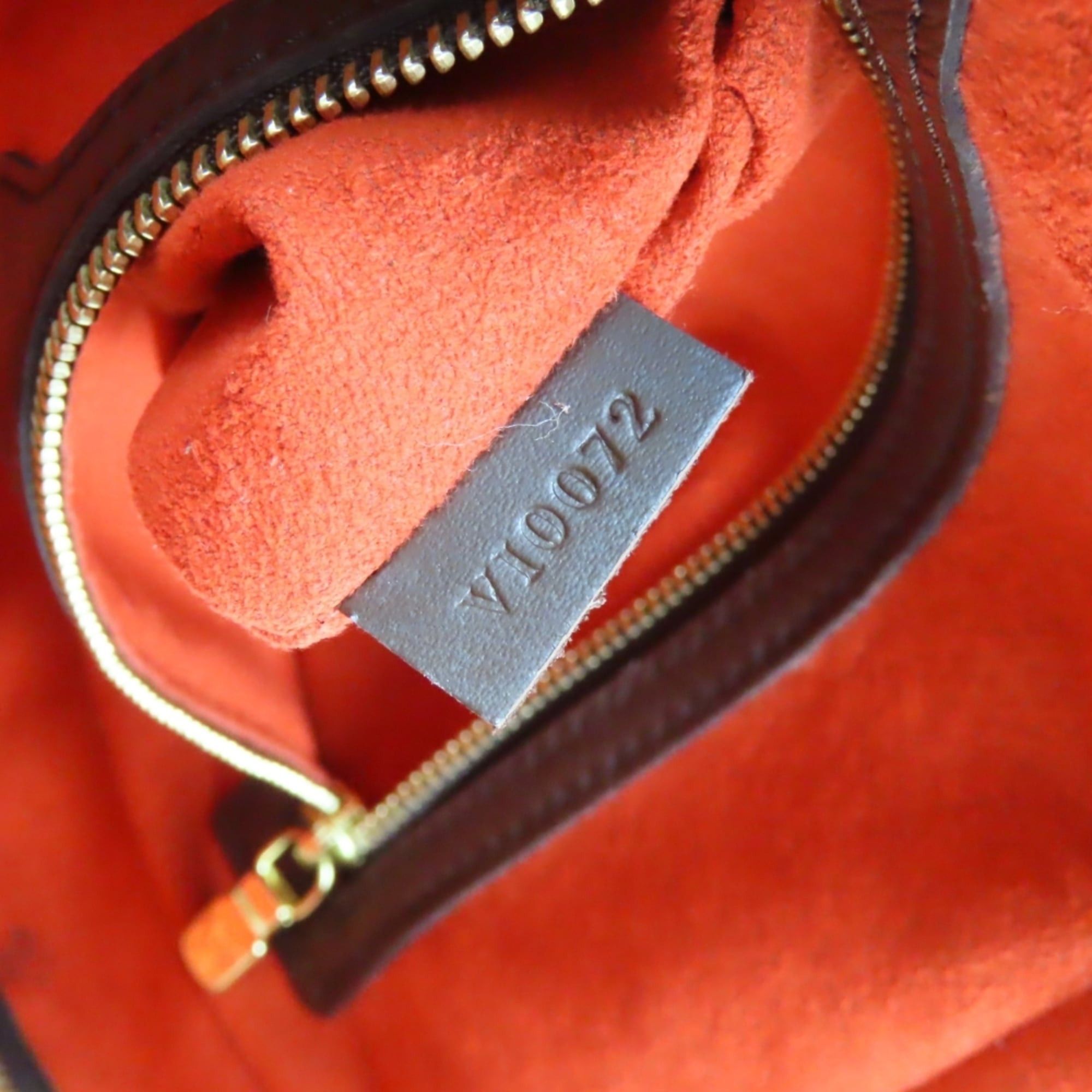 Louis Vuitton Louis Vuitton Brera Handbag N51150 Damier Ebene Brown Women's LOUIS VUITTON Size ONE SIZE - 22 Thumbnail