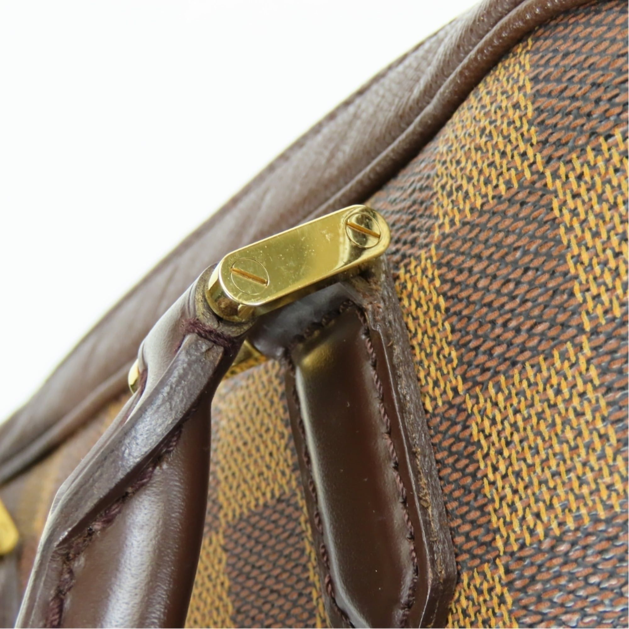 Louis Vuitton Louis Vuitton Brera Handbag N51150 Damier Ebene Brown Women's LOUIS VUITTON Size ONE SIZE - 14 Thumbnail