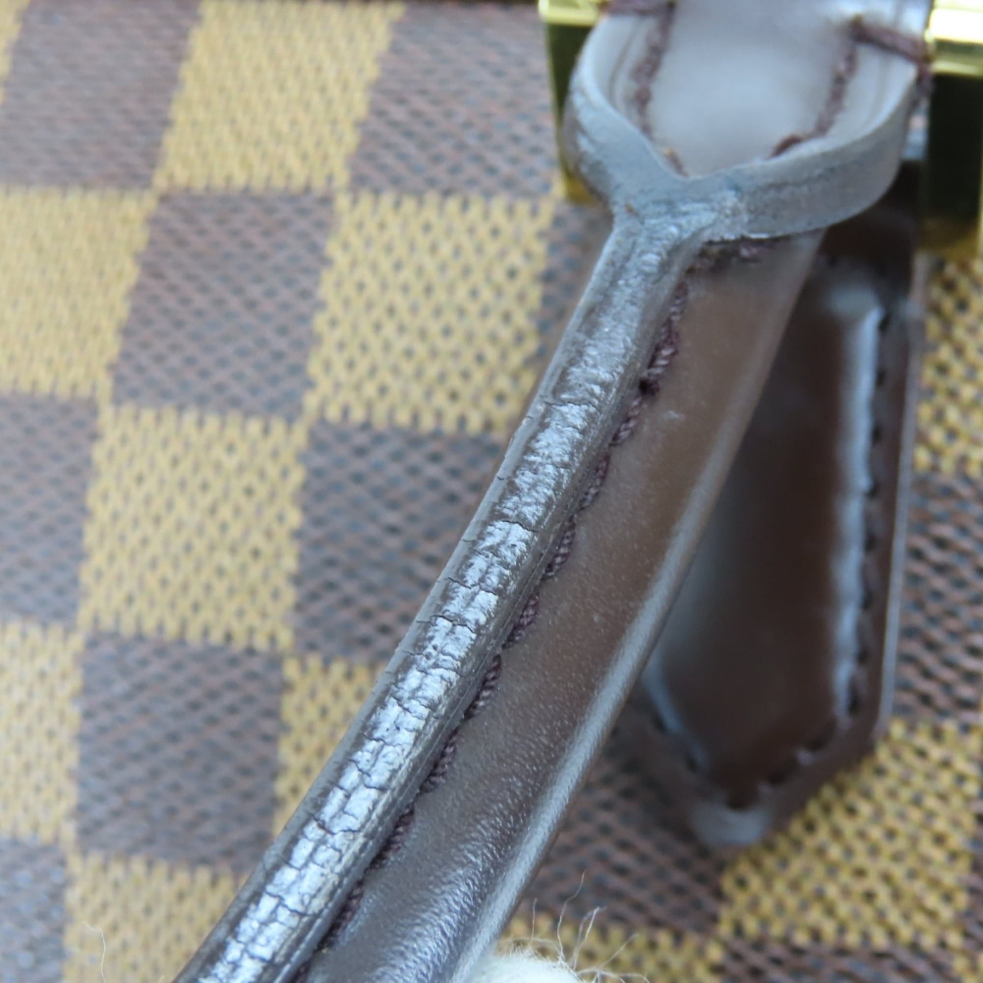 Louis Vuitton Louis Vuitton Brera Handbag N51150 Damier Ebene Brown Women's LOUIS VUITTON Size ONE SIZE - 12 Thumbnail