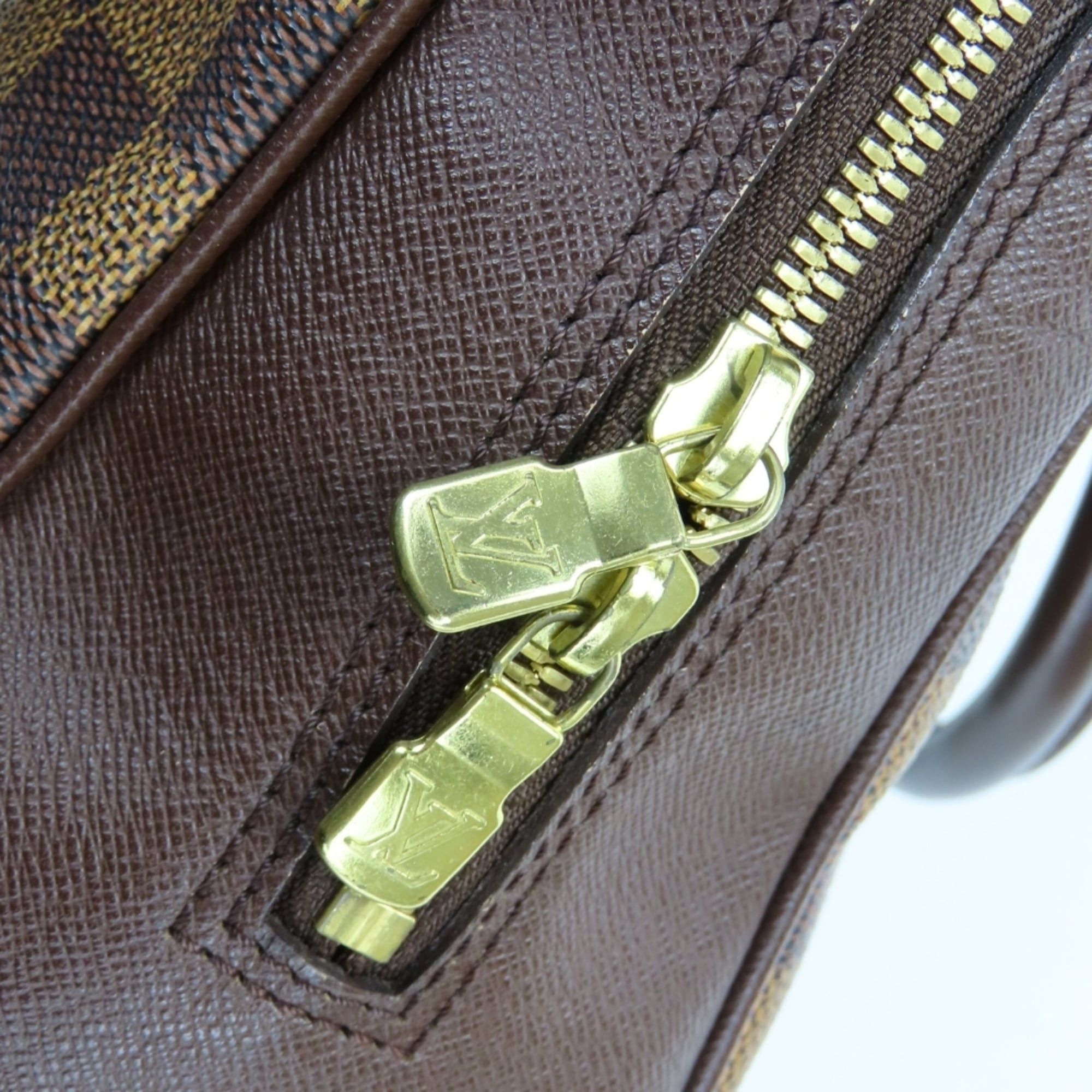 Louis Vuitton Louis Vuitton Brera Handbag N51150 Damier Ebene Brown Women's LOUIS VUITTON Size ONE SIZE - 16 Thumbnail