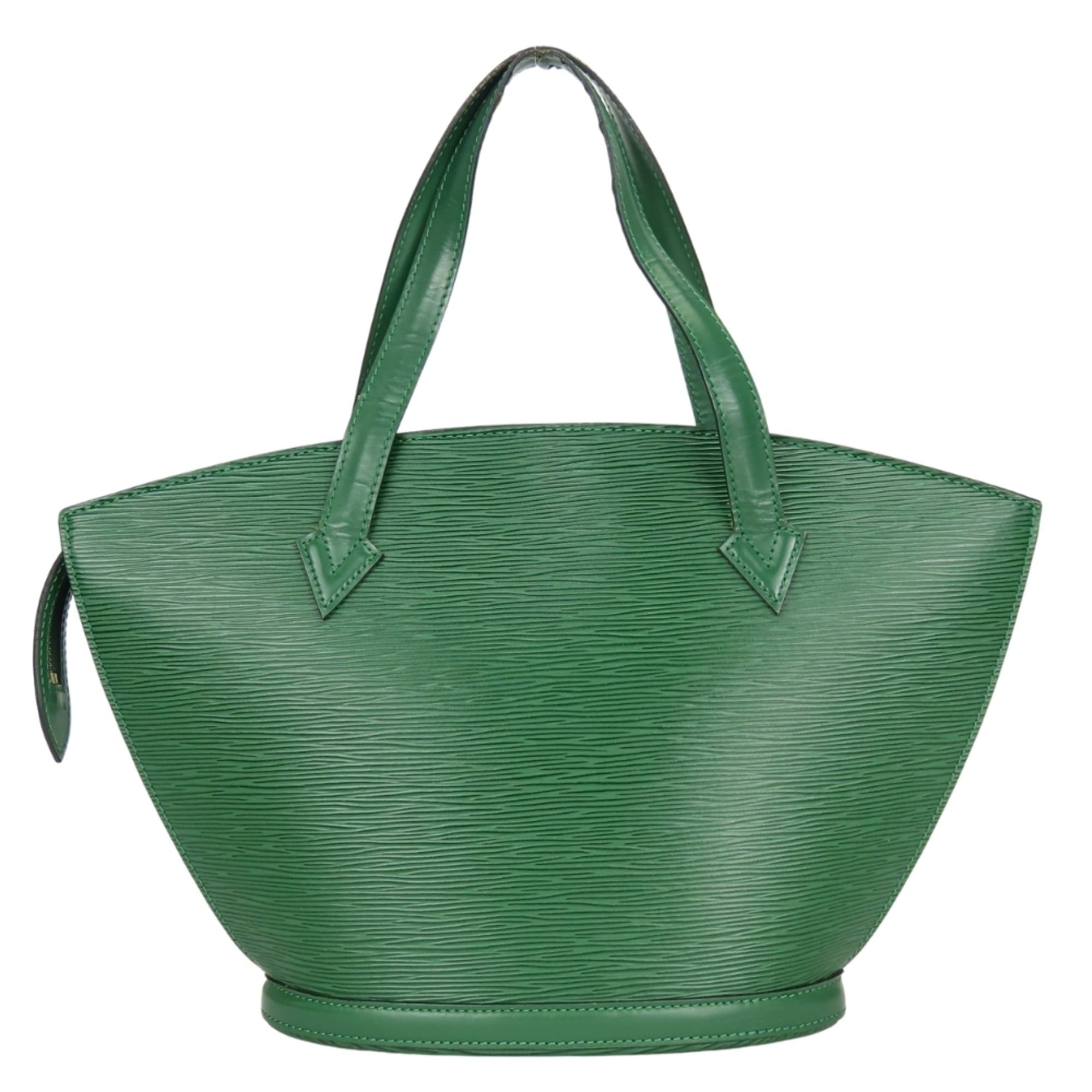 Louis Vuitton Louis Vuitton Saint Jacques PM Tote Bag M52274 in Epi Leather and Borneo Green, Women's LOUIS VUITTON Size ONE SIZE - 4 Thumbnail