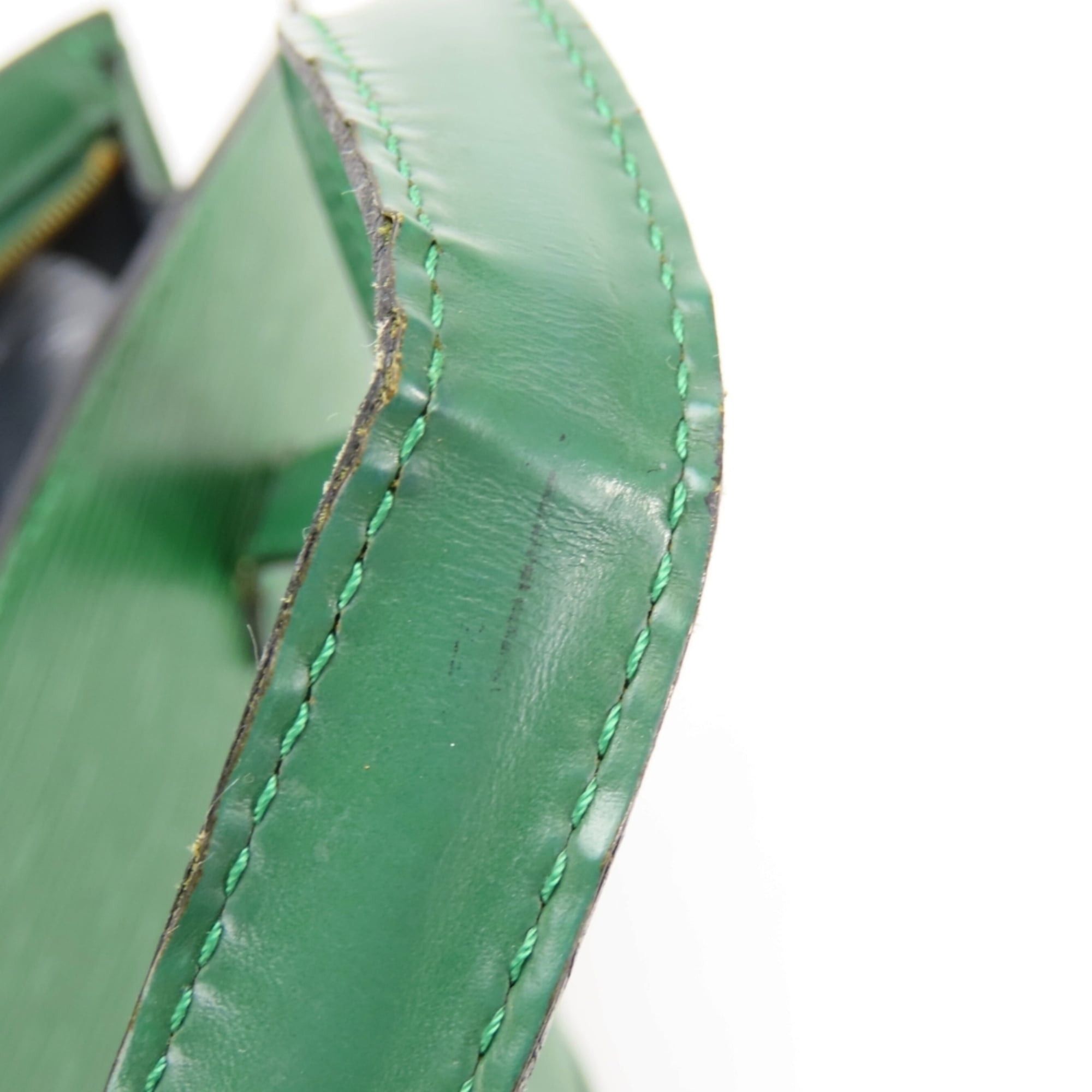 Louis Vuitton Louis Vuitton Saint Jacques PM Tote Bag M52274 in Epi Leather and Borneo Green, Women's LOUIS VUITTON Size ONE SIZE - 17 Thumbnail