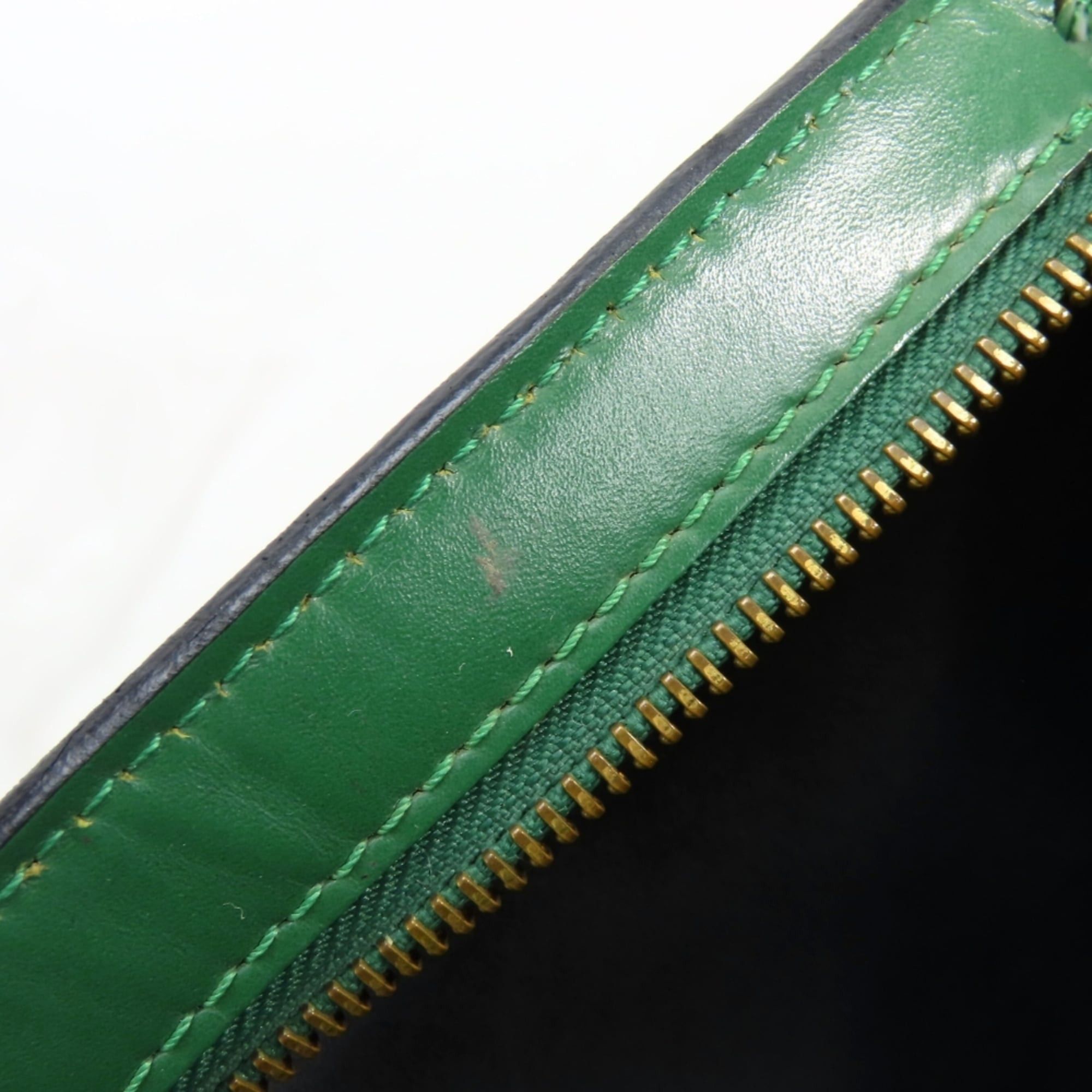 Louis Vuitton Louis Vuitton Saint Jacques PM Tote Bag M52274 in Epi Leather and Borneo Green, Women's LOUIS VUITTON Size ONE SIZE - 21 Thumbnail