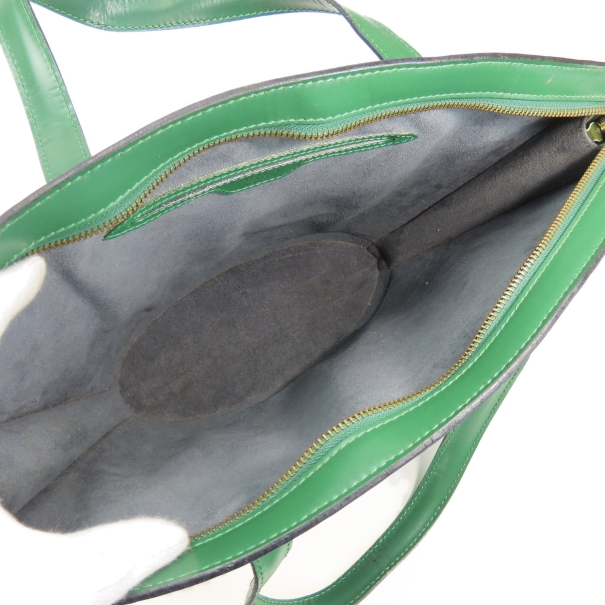 Louis Vuitton Louis Vuitton Saint Jacques PM Tote Bag M52274 in Epi Leather and Borneo Green, Women's LOUIS VUITTON Size ONE SIZE - 24 Thumbnail