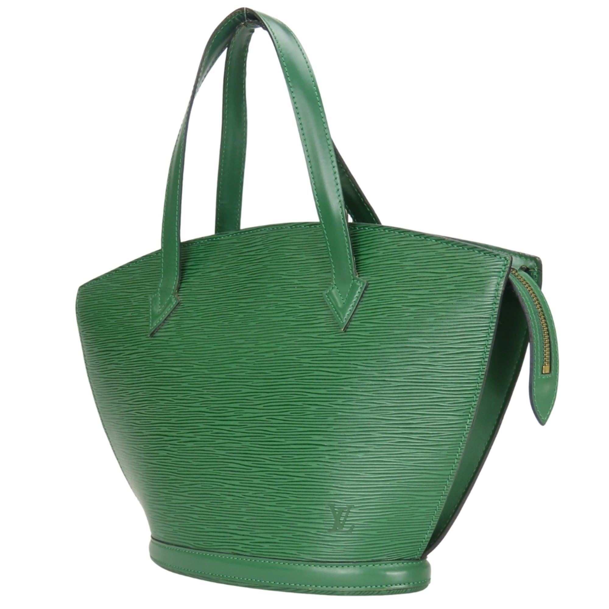 Louis Vuitton Louis Vuitton Saint Jacques PM Tote Bag M52274 in Epi Leather and Borneo Green, Women's LOUIS VUITTON Size ONE SIZE - 3 Thumbnail