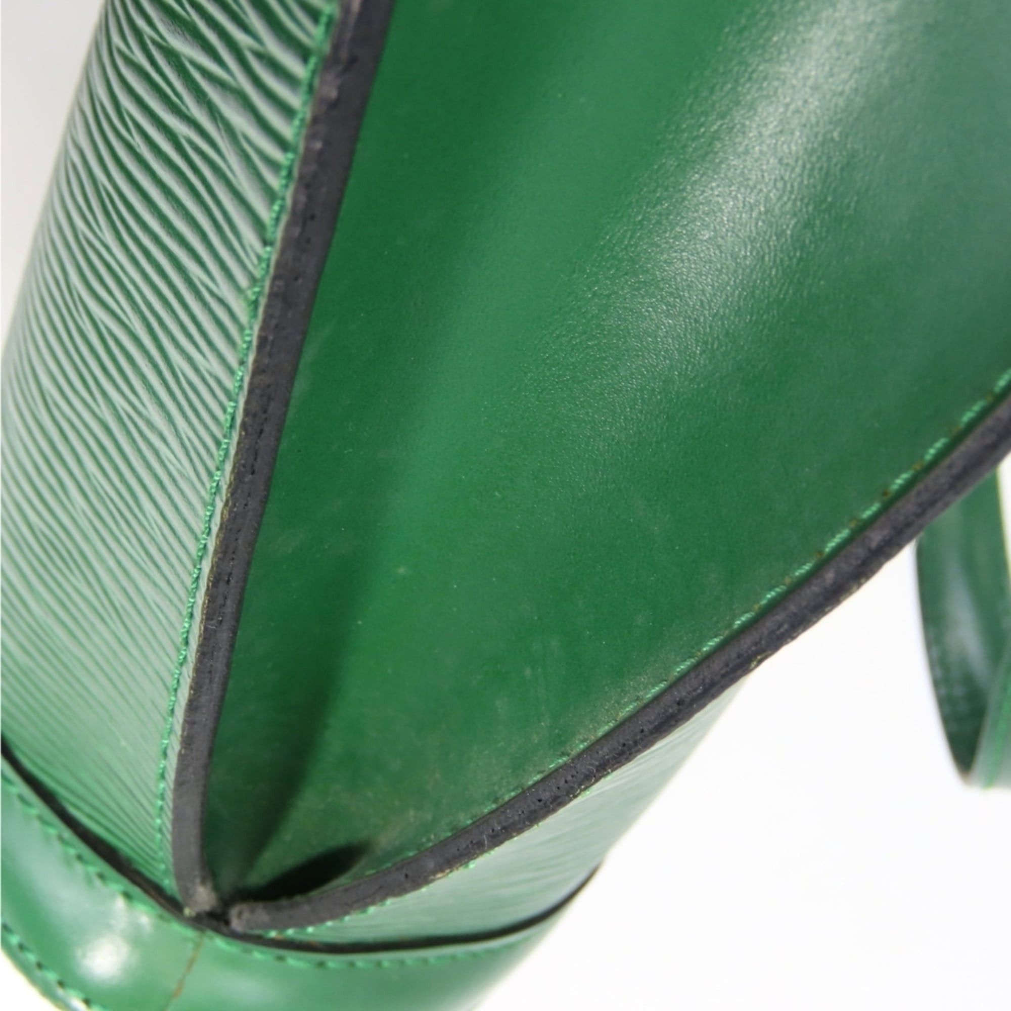 Louis Vuitton Louis Vuitton Saint Jacques PM Tote Bag M52274 in Epi Leather and Borneo Green, Women's LOUIS VUITTON Size ONE SIZE - 12 Thumbnail