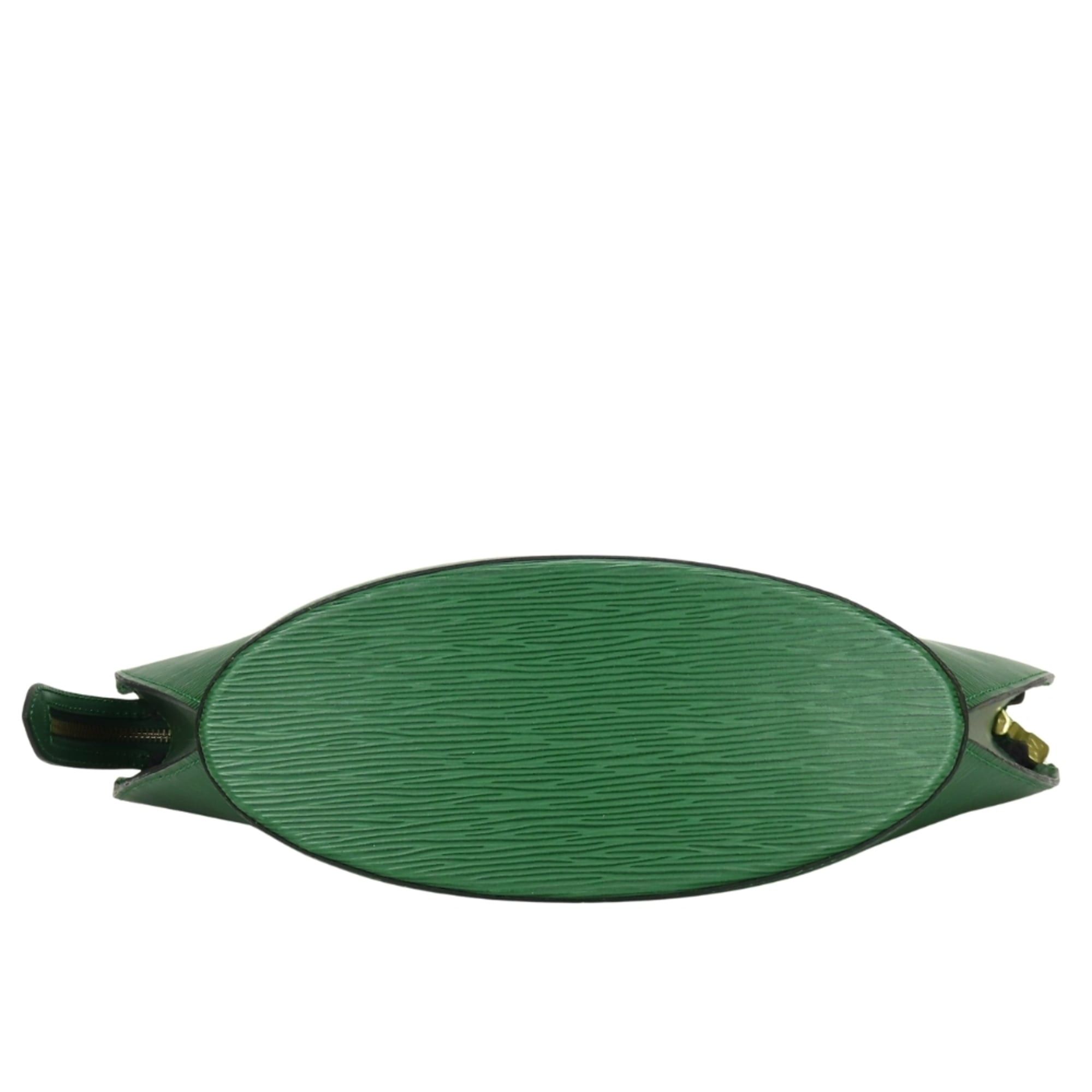Louis Vuitton Louis Vuitton Saint Jacques PM Tote Bag M52274 in Epi Leather and Borneo Green, Women's LOUIS VUITTON Size ONE SIZE - 5 Thumbnail