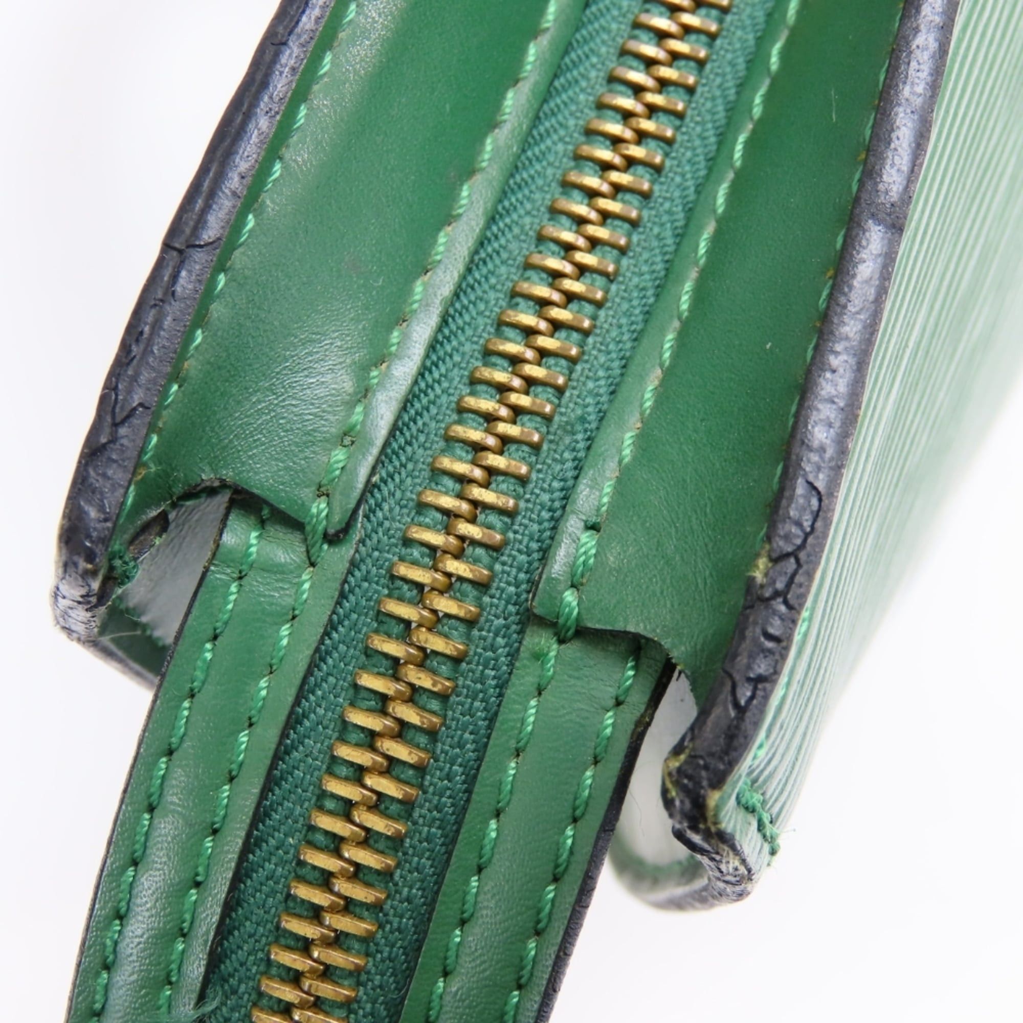 Louis Vuitton Louis Vuitton Saint Jacques PM Tote Bag M52274 in Epi Leather and Borneo Green, Women's LOUIS VUITTON Size ONE SIZE - 20 Thumbnail