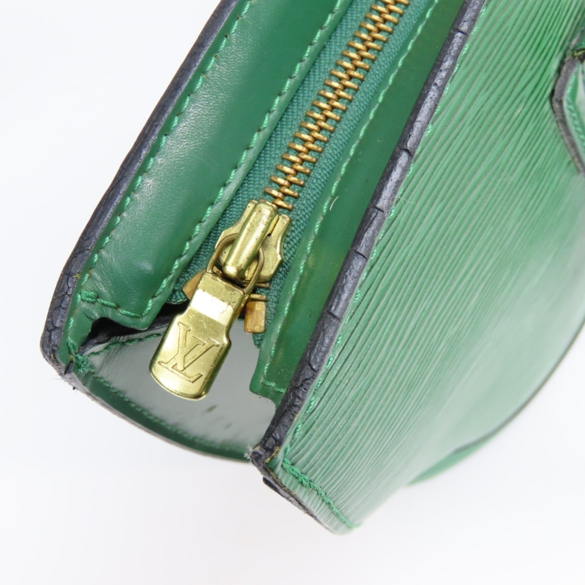 Louis Vuitton Louis Vuitton Saint Jacques PM Tote Bag M52274 in Epi Leather and Borneo Green, Women's LOUIS VUITTON Size ONE SIZE - 23 Thumbnail