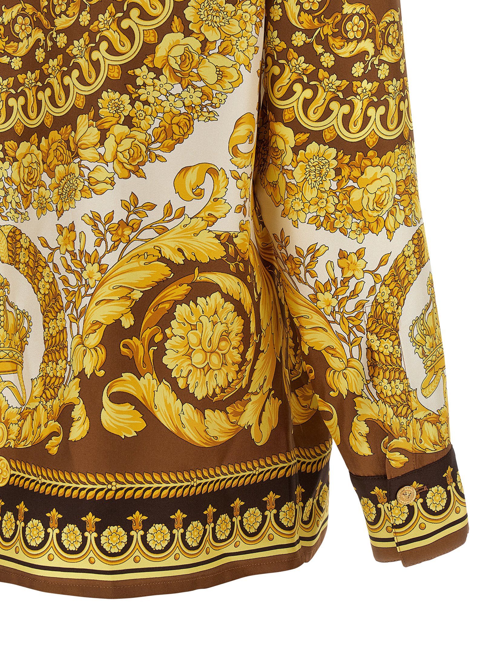 Versace 'Barocco' Shirt Size S / US 4 / IT 40 - 4 Thumbnail