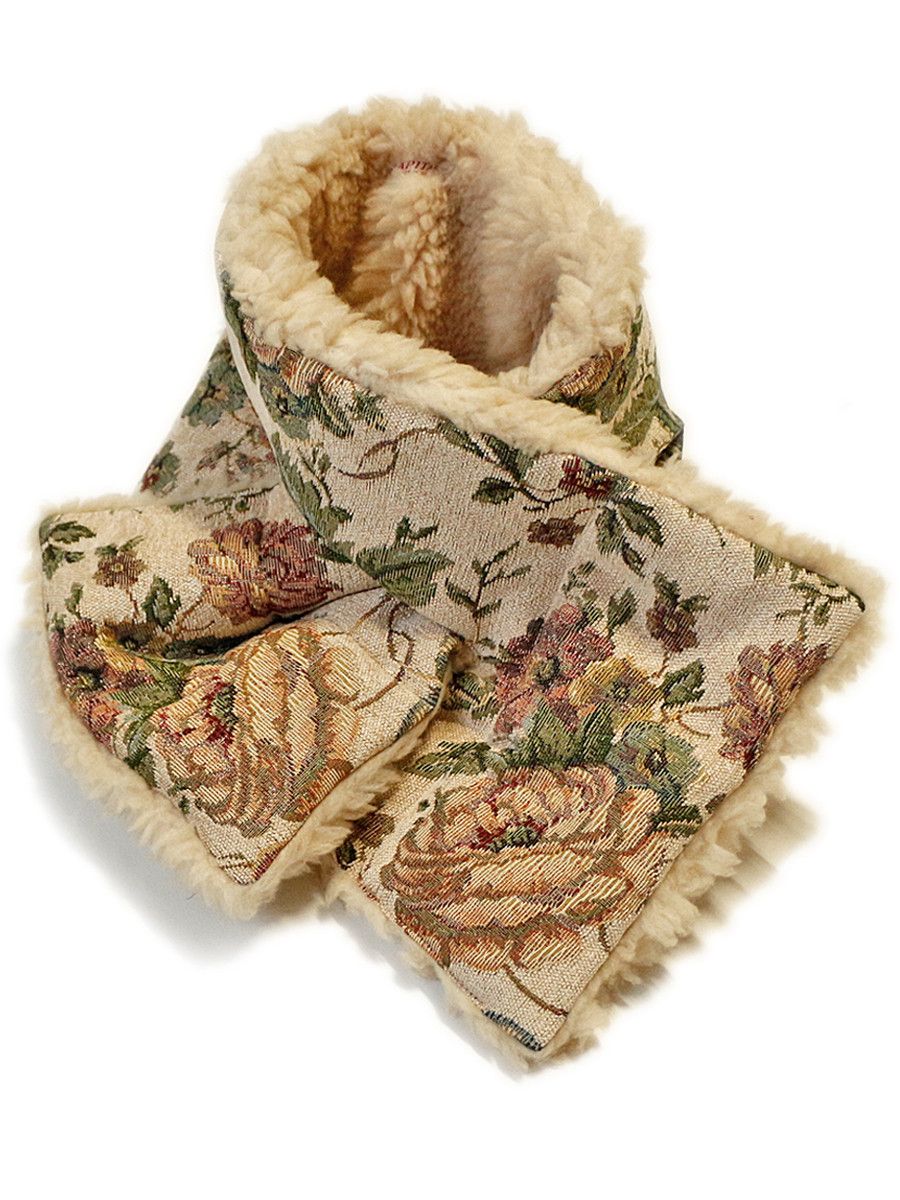 DSWT Boro Flower Embroidered Scarf