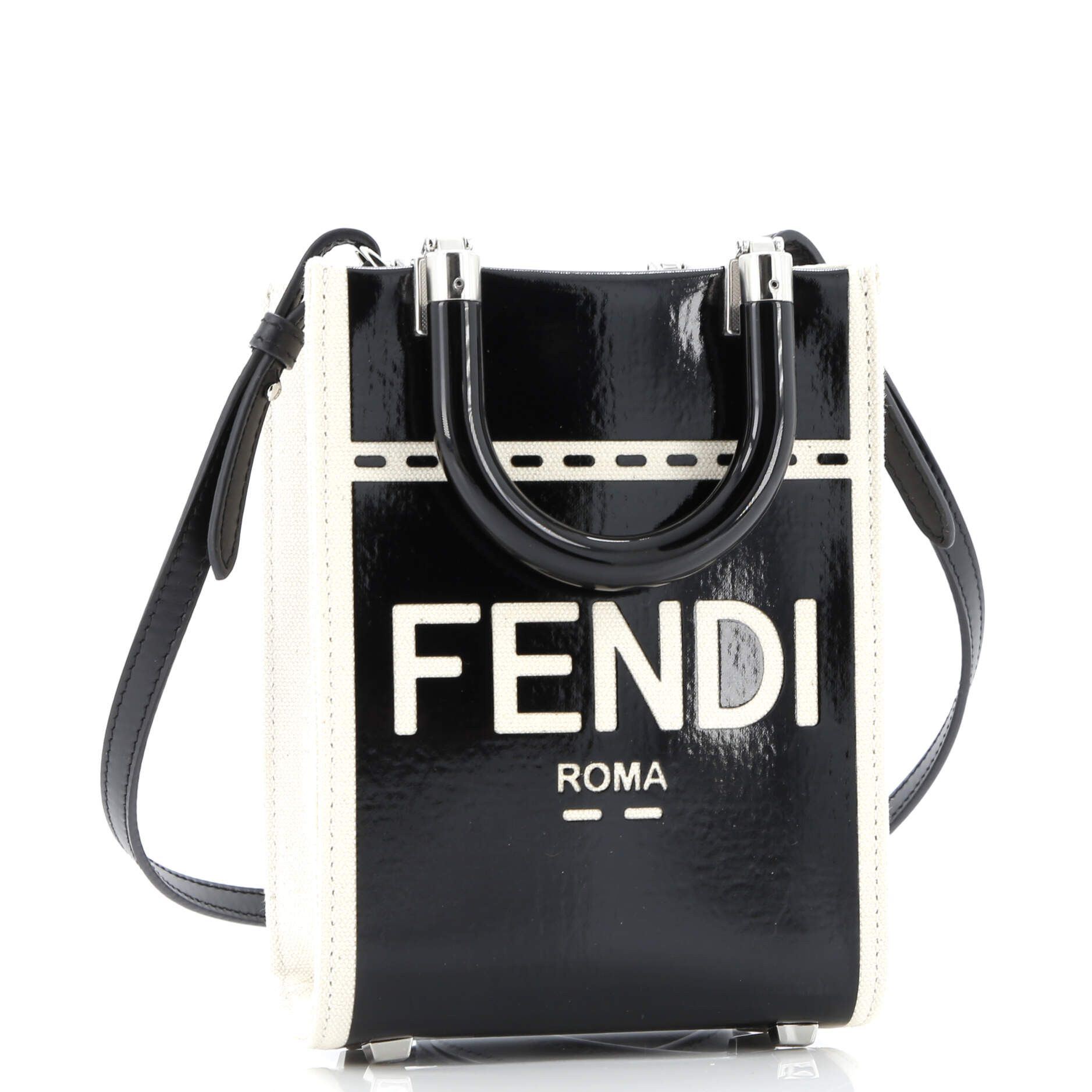 Fendi Sunshine Shopper Tote Mini Size ONE SIZE - 2 Thumbnail