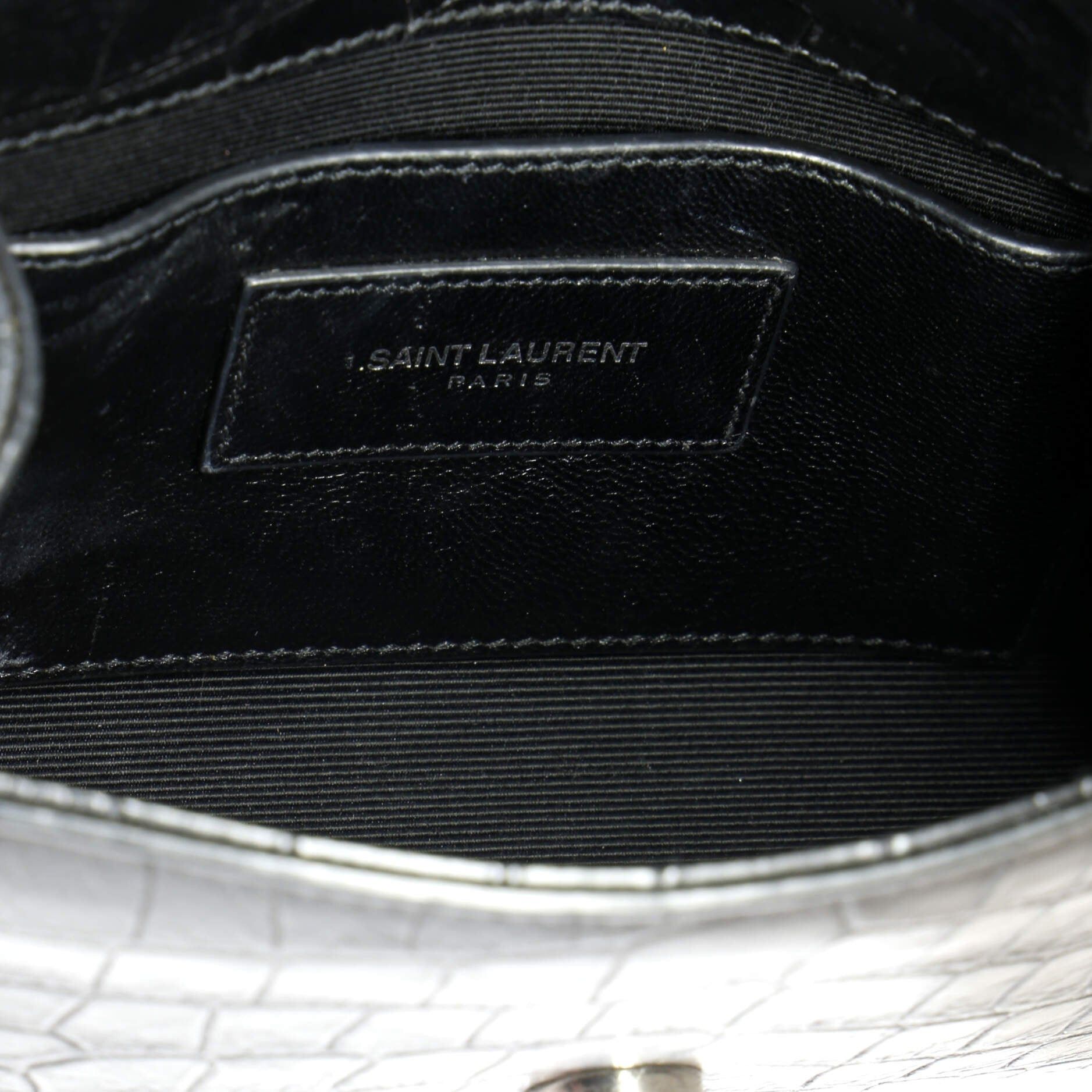 Yves Saint Laurent Crocodile Tassel Kate Small Size ONE SIZE - 6 Thumbnail