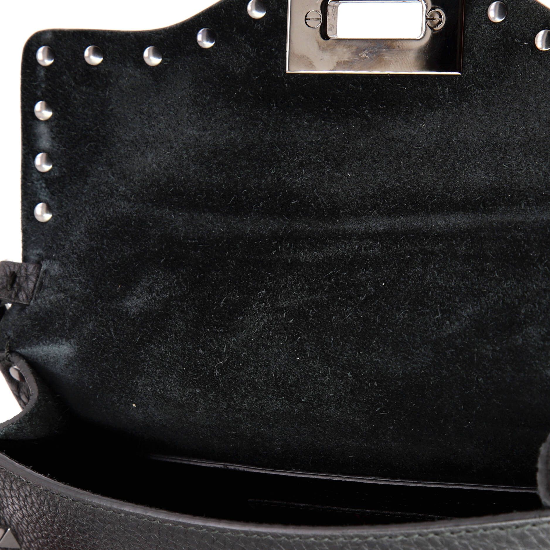 Valentino Rockstud Flip Lock Flap Small Size ONE SIZE - 7 Thumbnail
