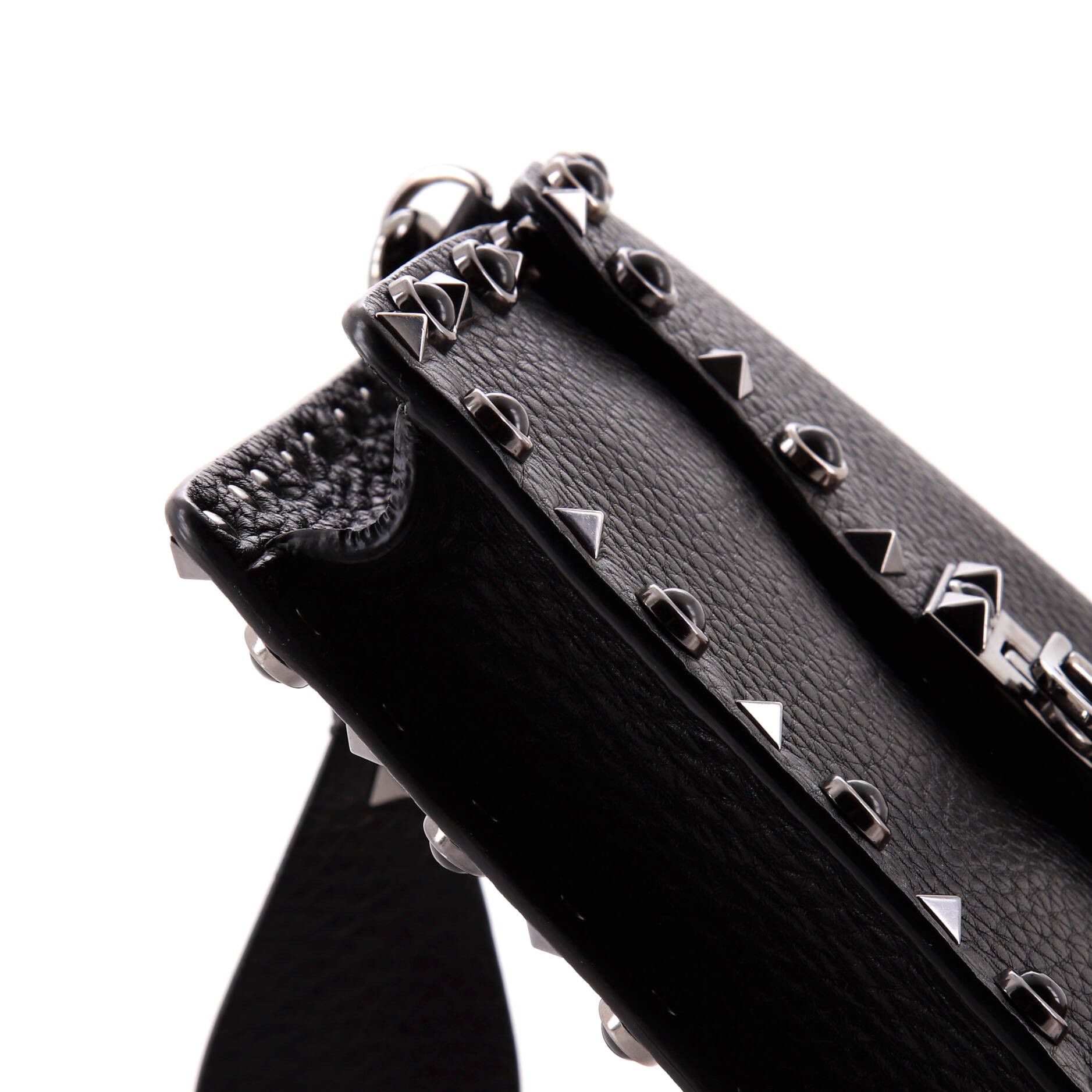 Valentino Rockstud Flip Lock Flap Small Size ONE SIZE - 3 Thumbnail