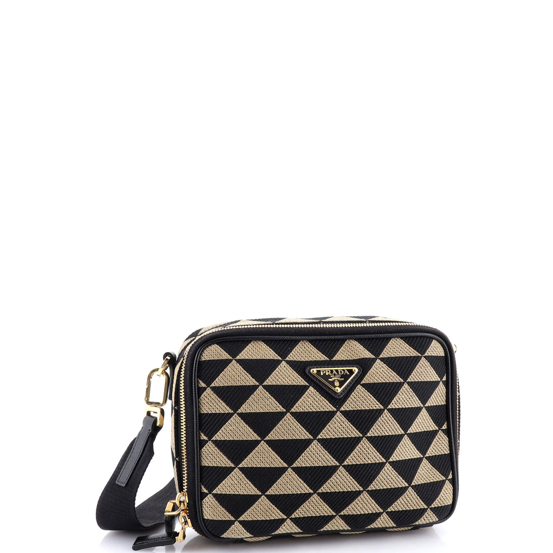 Prada Symbole Zip Around Camera Crossbody Size ONE SIZE - 2 Thumbnail