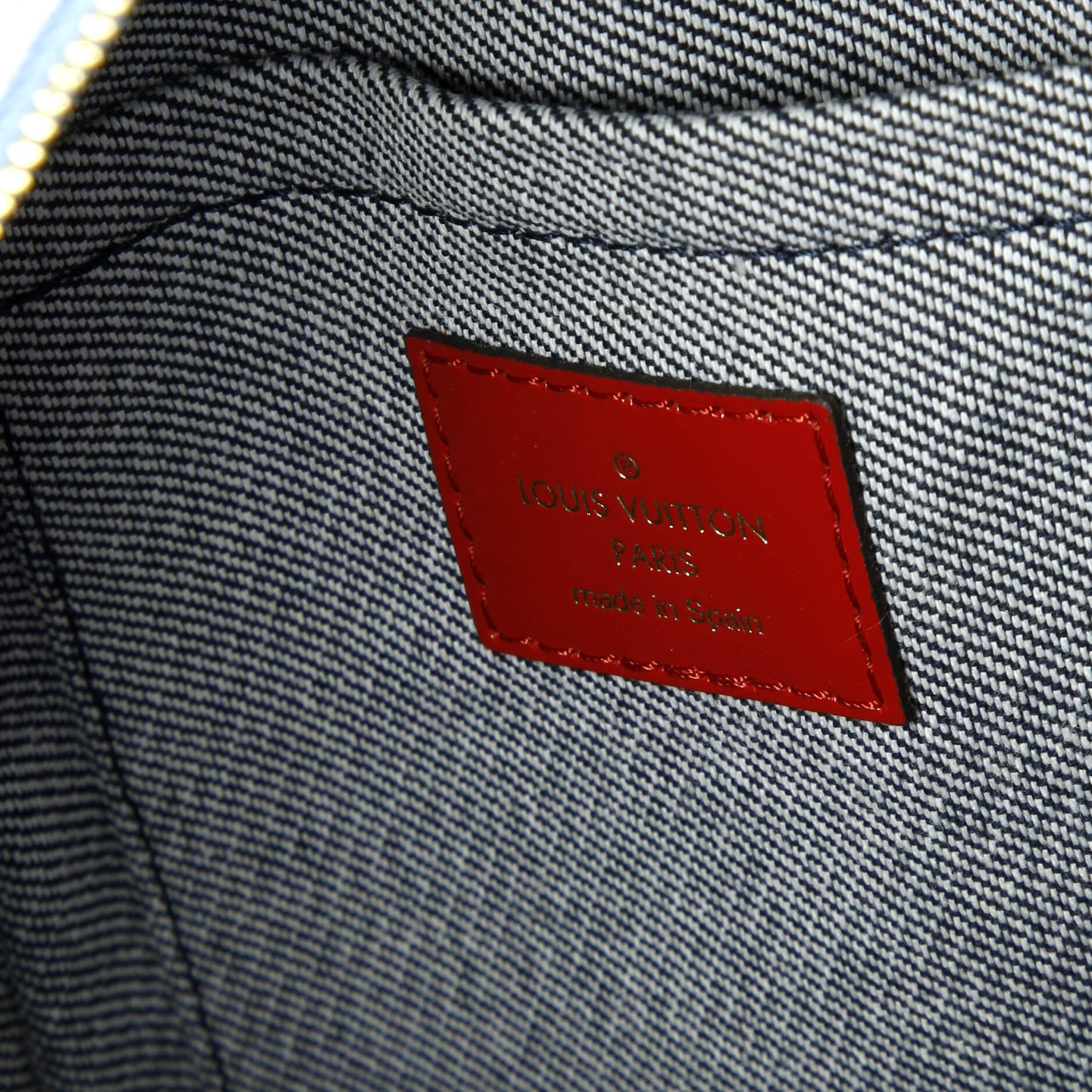 Louis Vuitton Ltd. Ed. Denim Patchwork Palm Springs Size ONE SIZE - 6 Thumbnail