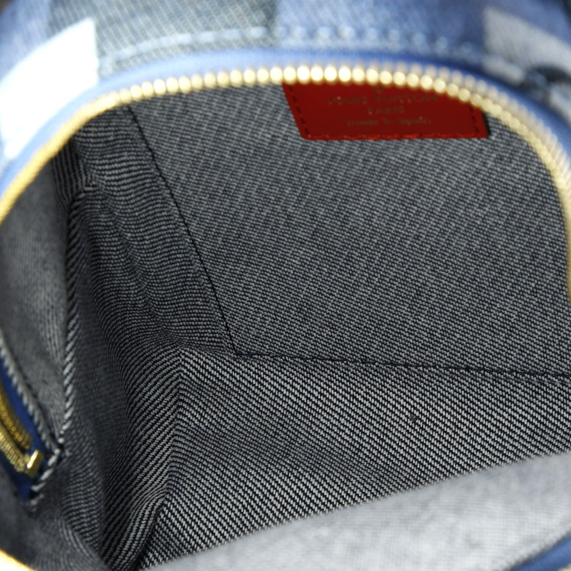 Louis Vuitton Ltd. Ed. Denim Patchwork Palm Springs Size ONE SIZE - 5 Thumbnail