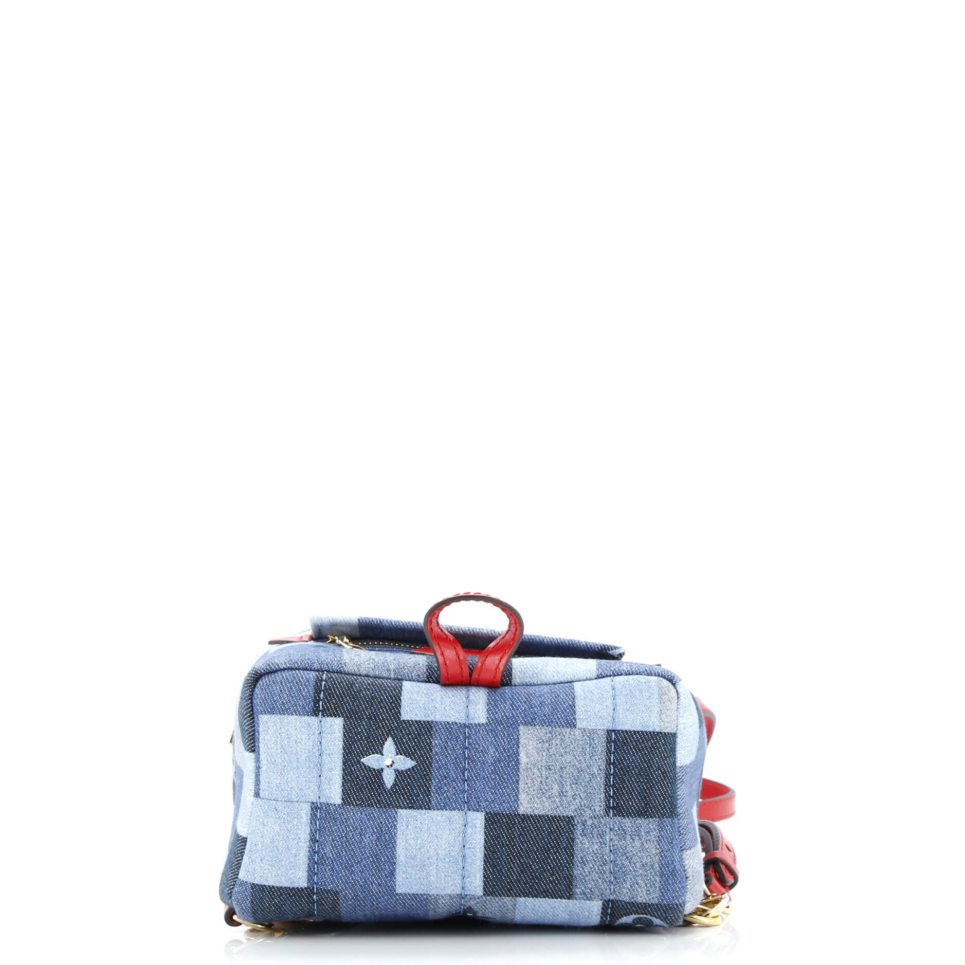 Louis Vuitton Ltd. Ed. Denim Patchwork Palm Springs Size ONE SIZE - 4 Thumbnail